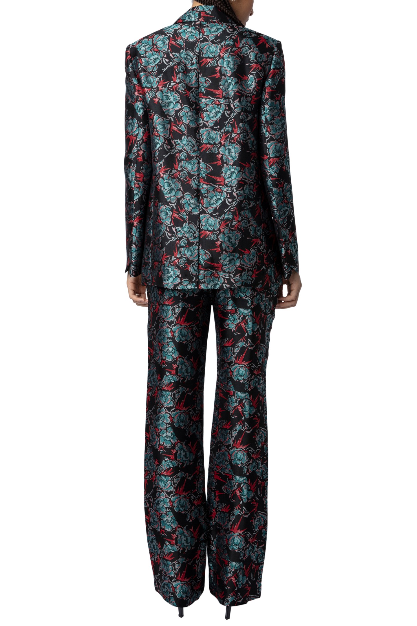 POMY JACQUARD THUNDER PANTS NOIR 2