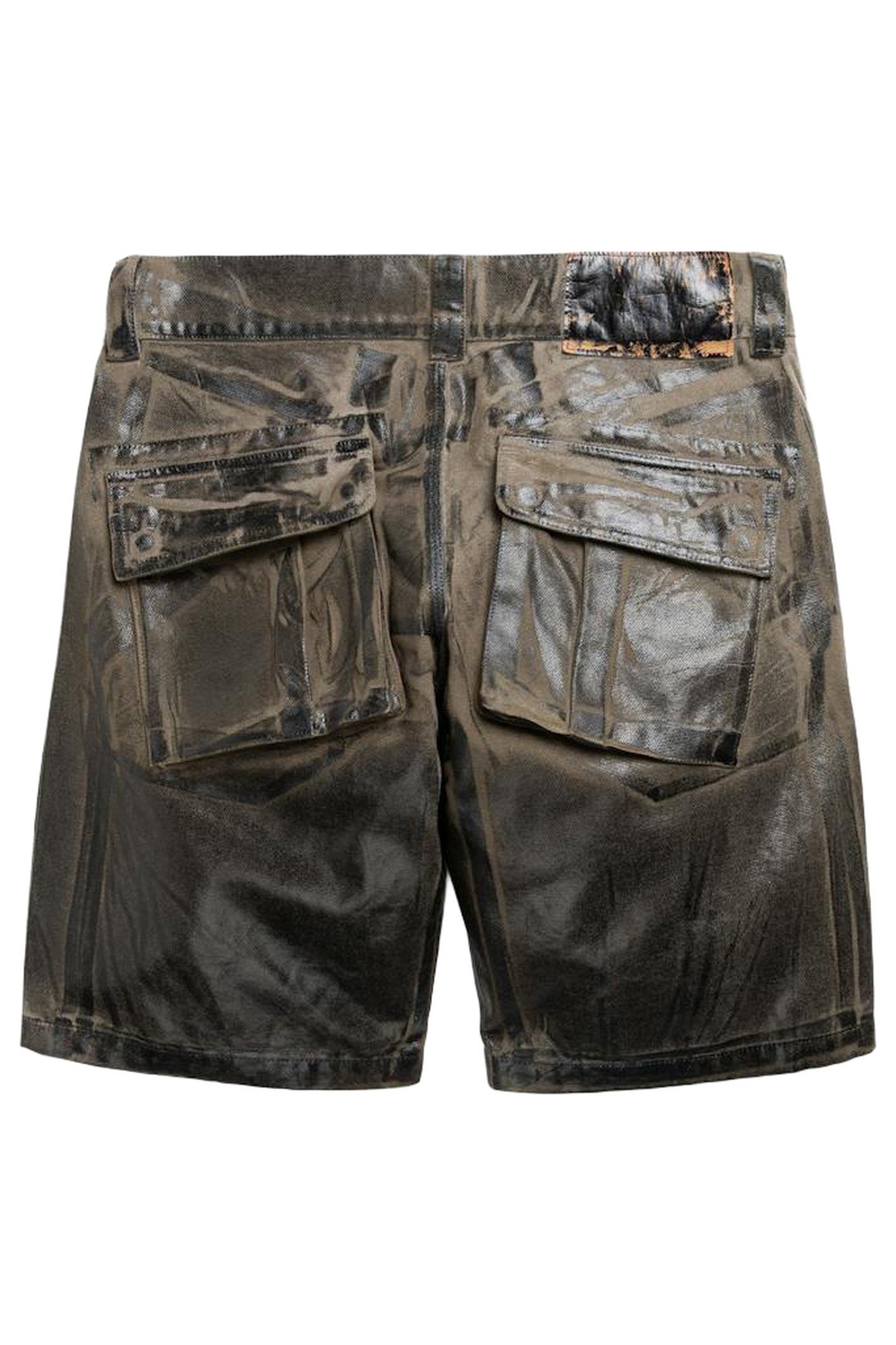 VAQUERA – WOMEN COATED SHORTS BROWN 2