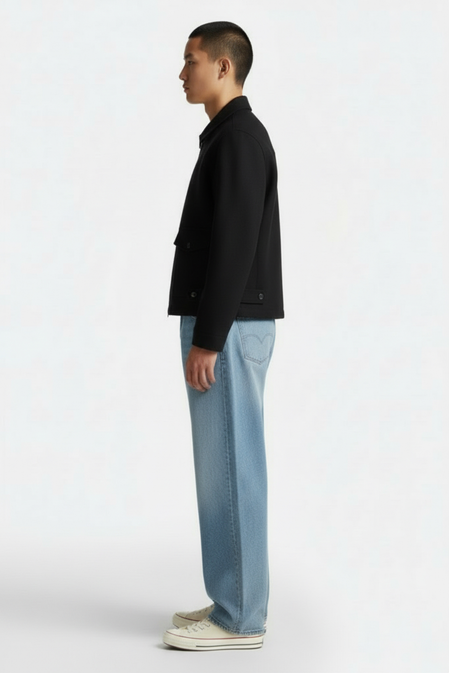 COMME DES GARÇONS HOMME – MEN'S JACKET BLACK 3