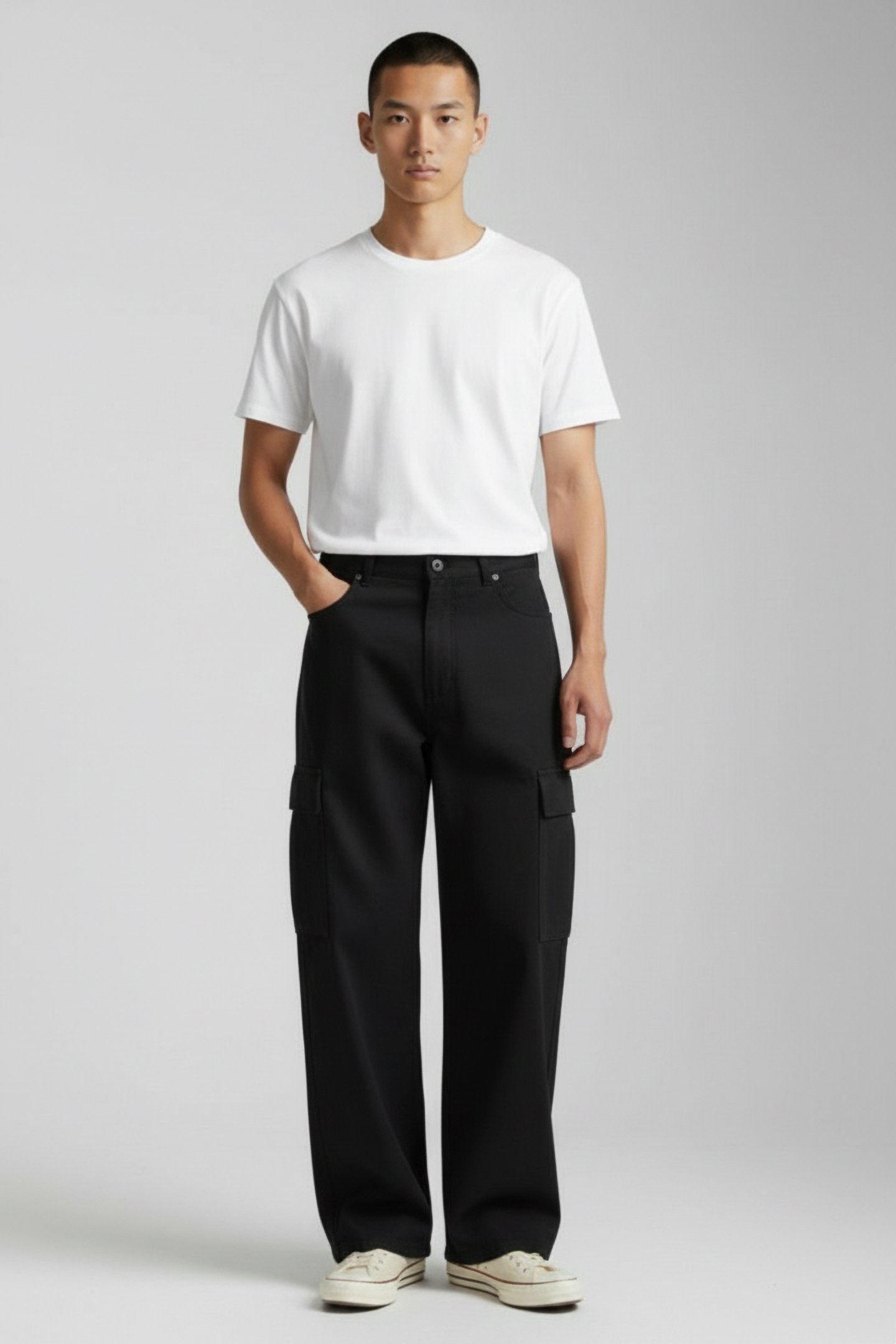 COMME DES GARÇONS HOMME – MEN'S PANTS BLACK 1