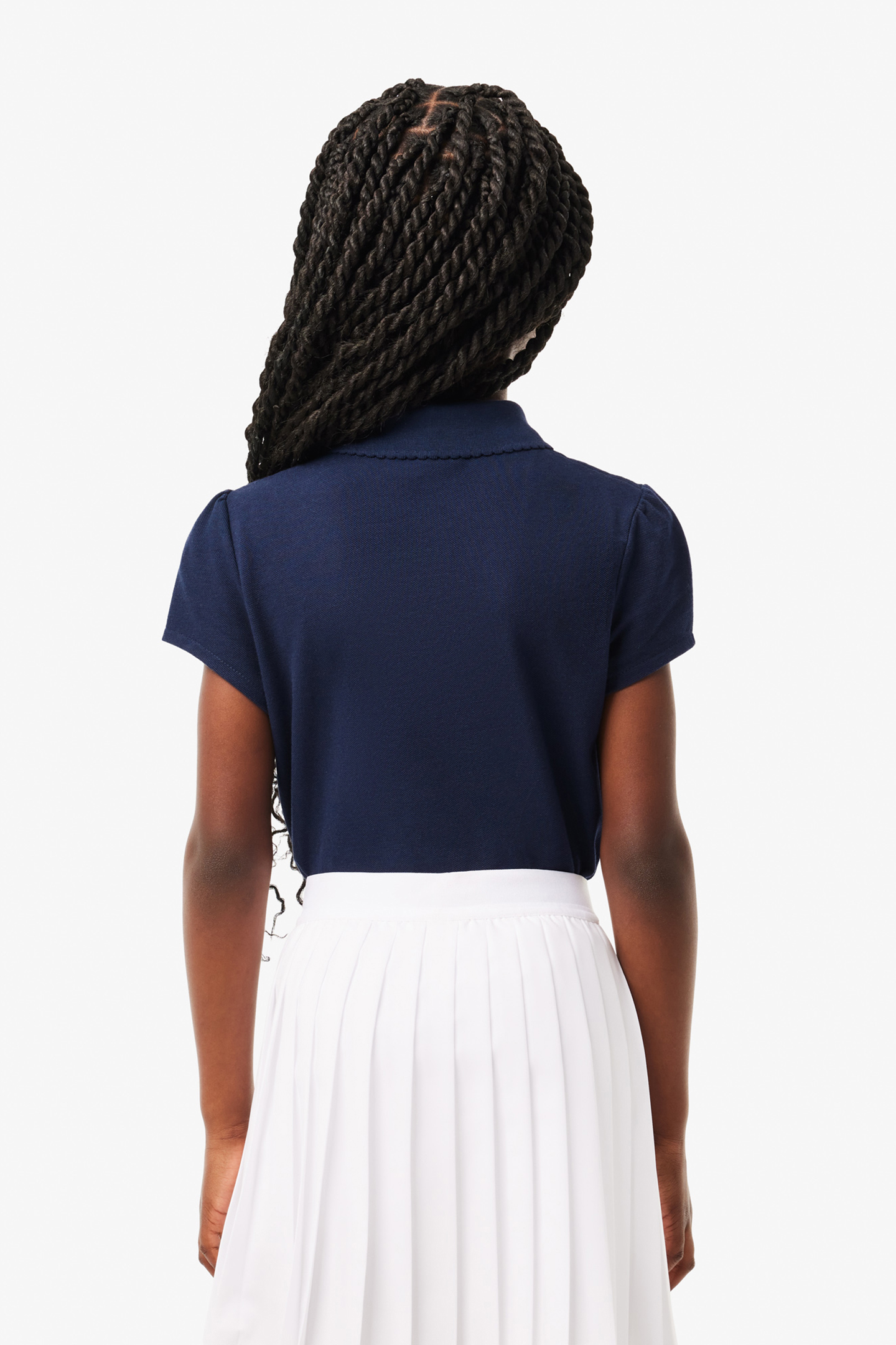 CHILDREN SHORTSLEEVE POLO NAVY BLUE 2