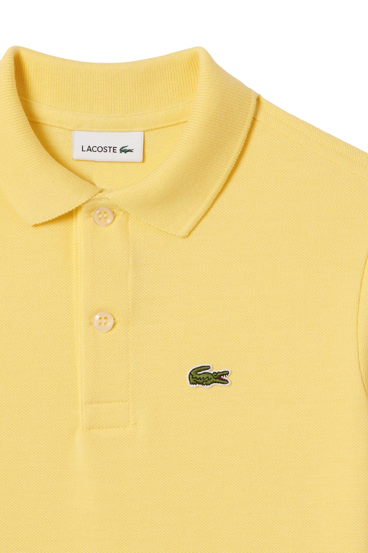 CHILDREN SHORTSLEEVE BEST POLO YELLOW 7