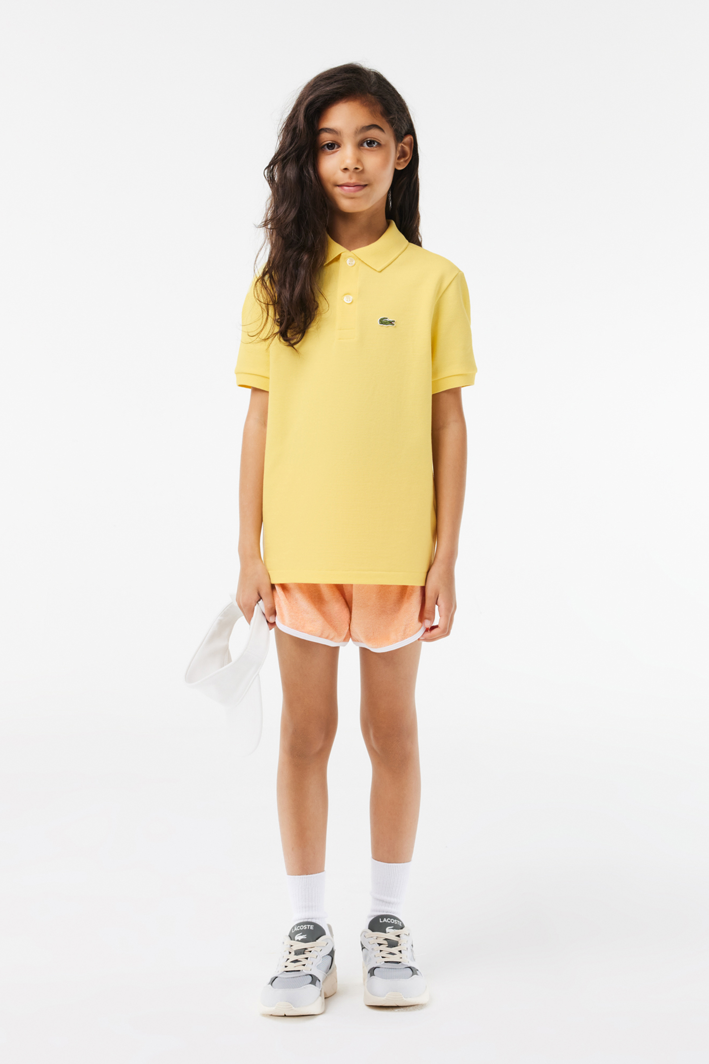 CHILDREN SHORTSLEEVE BEST POLO YELLOW 1