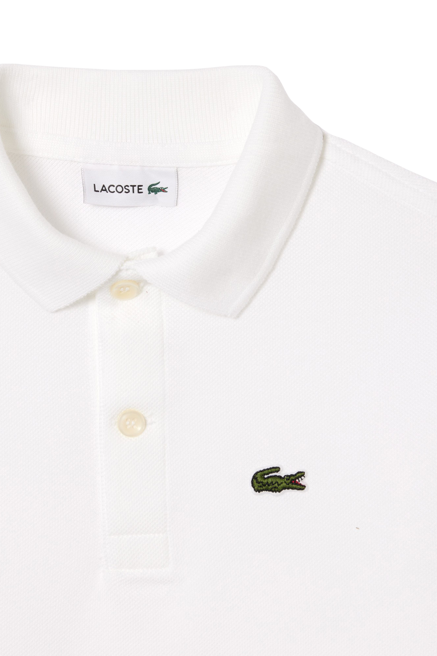 CHILDREN SHORTSLEEVE BEST POLO WHITE 7