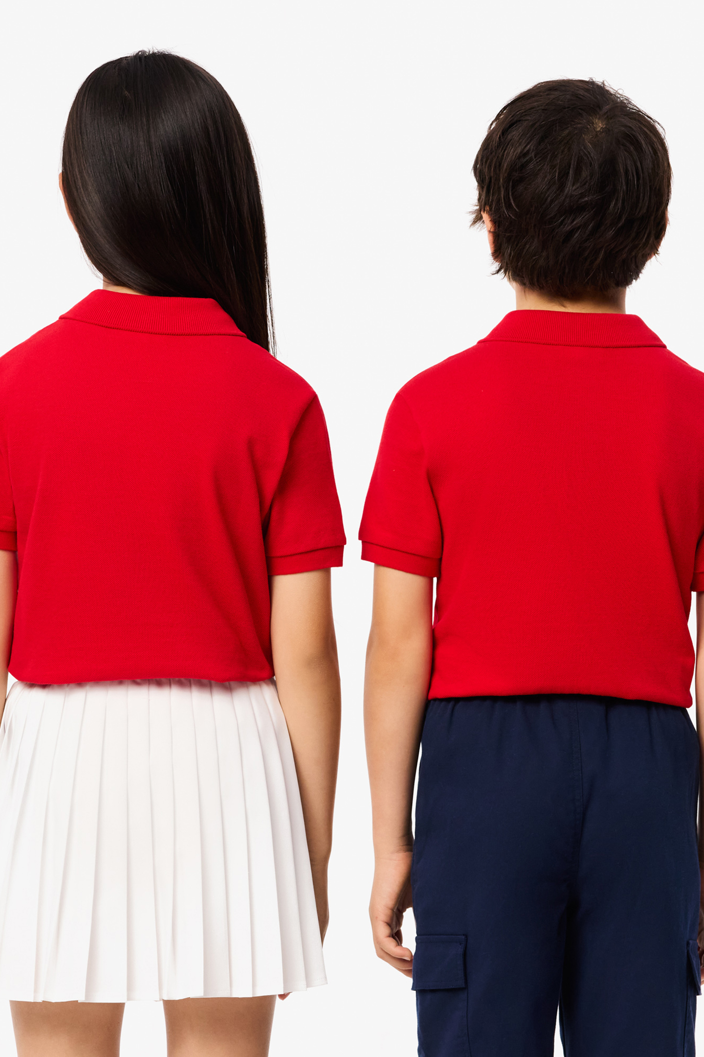CHILDREN SHORTSLEEVE BEST POLO RED 4