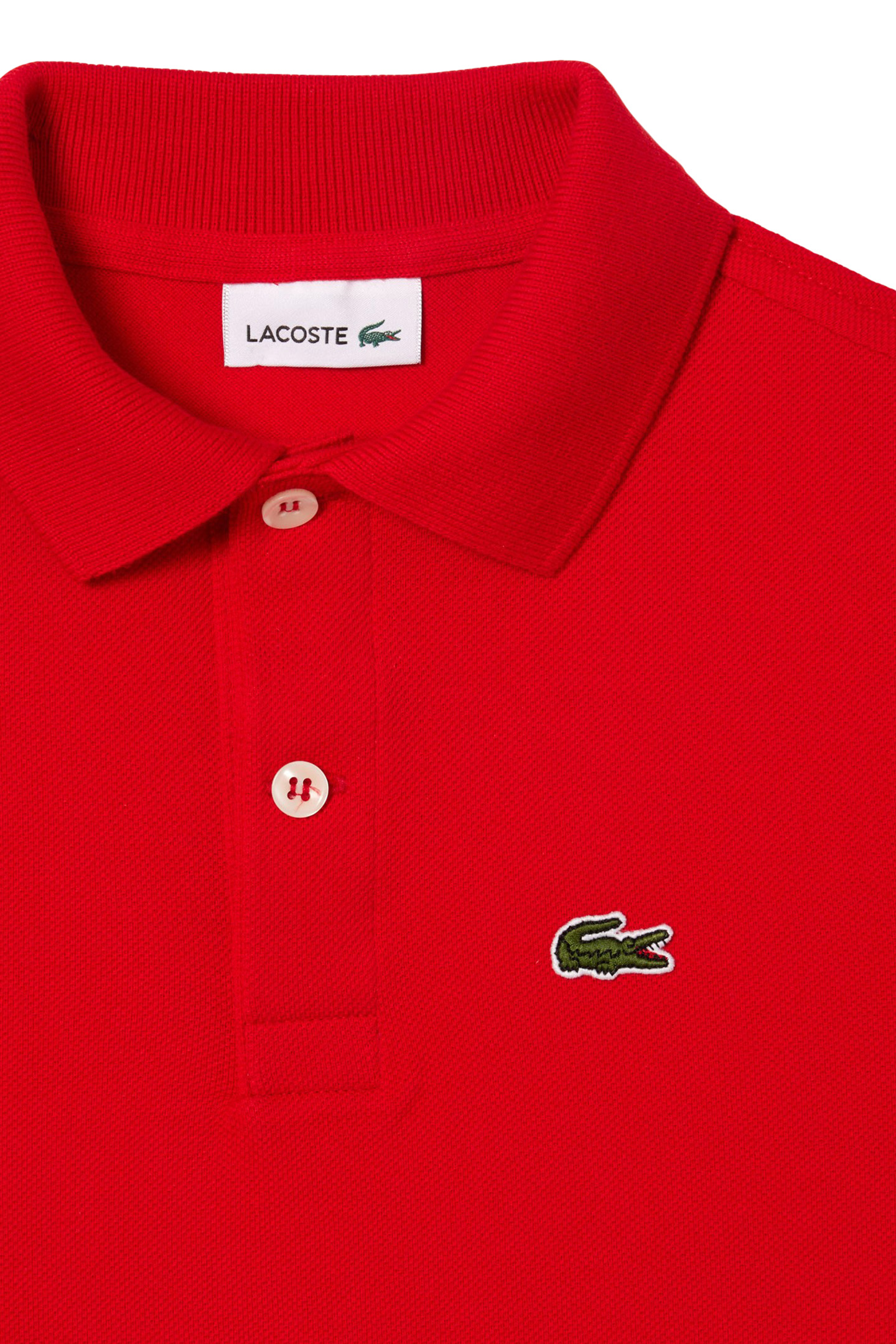 CHILDREN SHORTSLEEVE BEST POLO RED 7