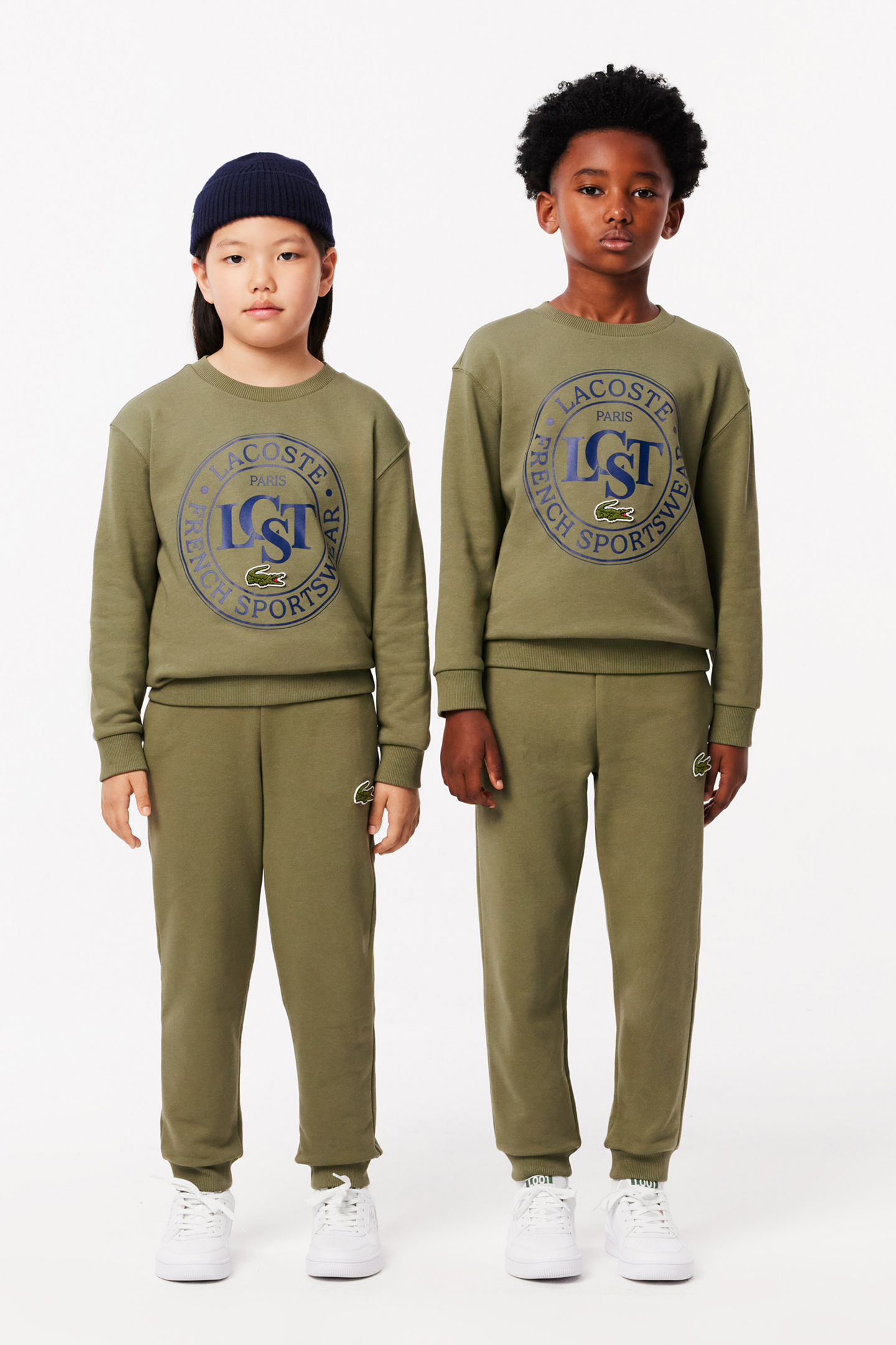 CHILDREN TRACKSUIT TROUSER KHAKI 1