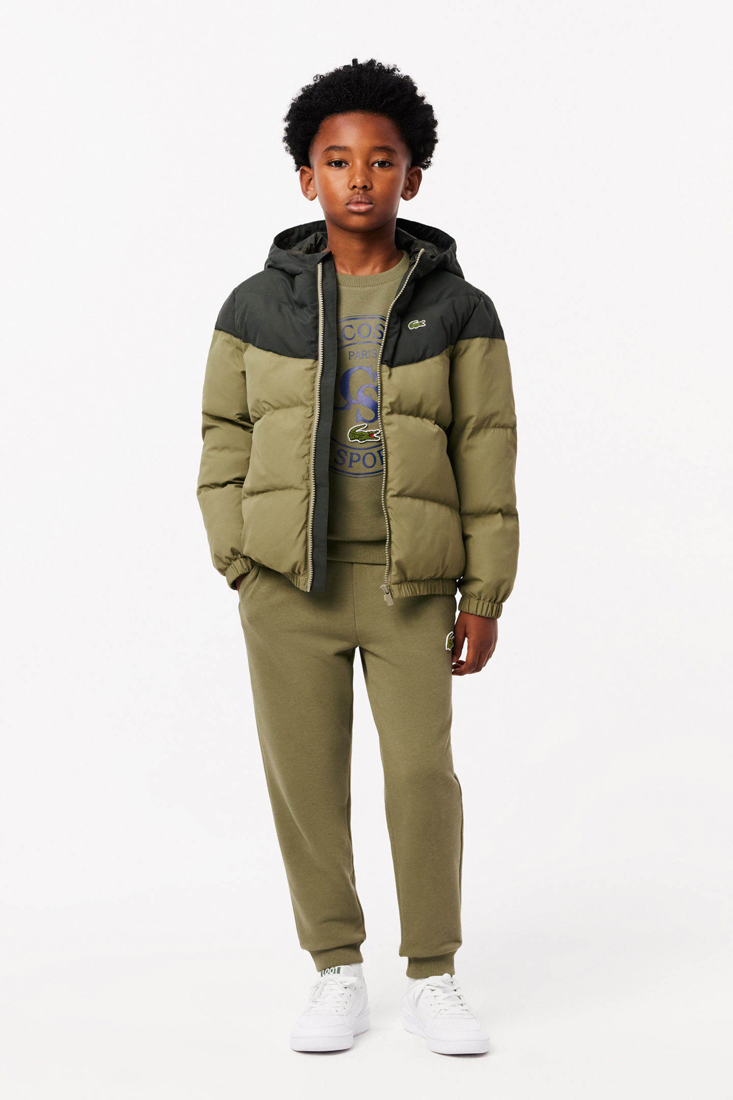 CHILDREN TRACKSUIT TROUSER KHAKI 3