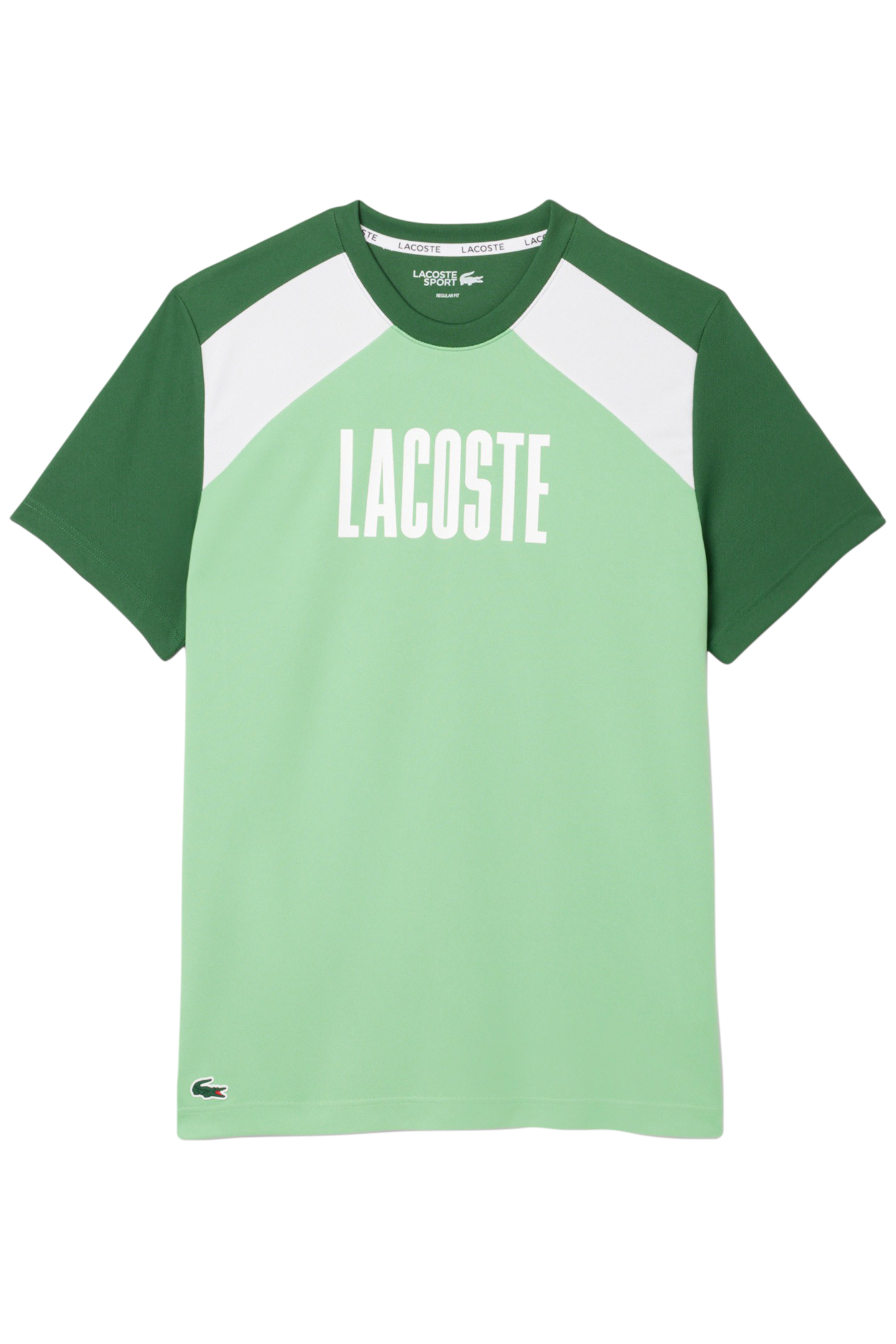 T-SHIRT LIAMONE/GREEN-WHITE 3