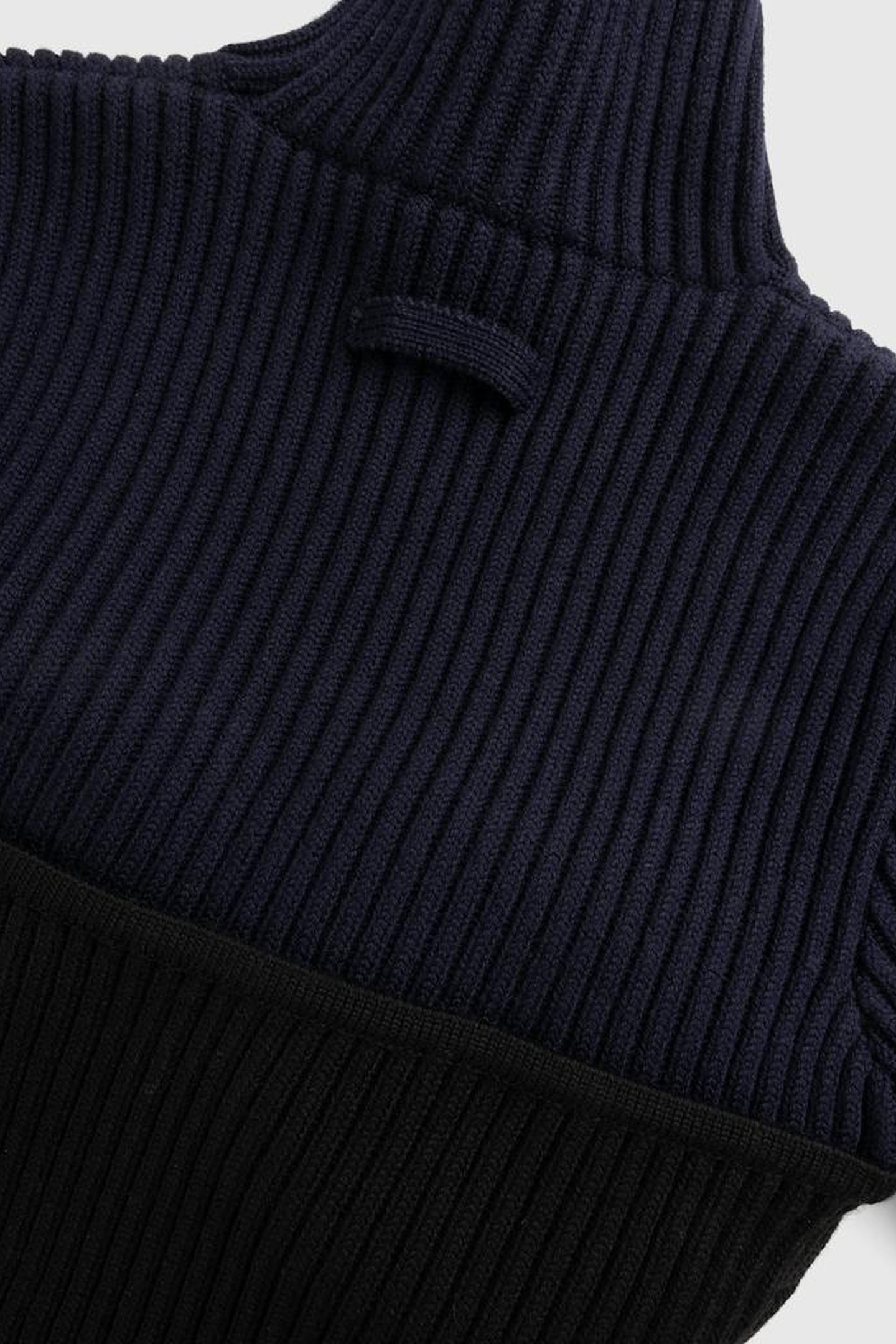 JEAN PAUL GAULTIER – CORSET TURTLENECK BLUE 3