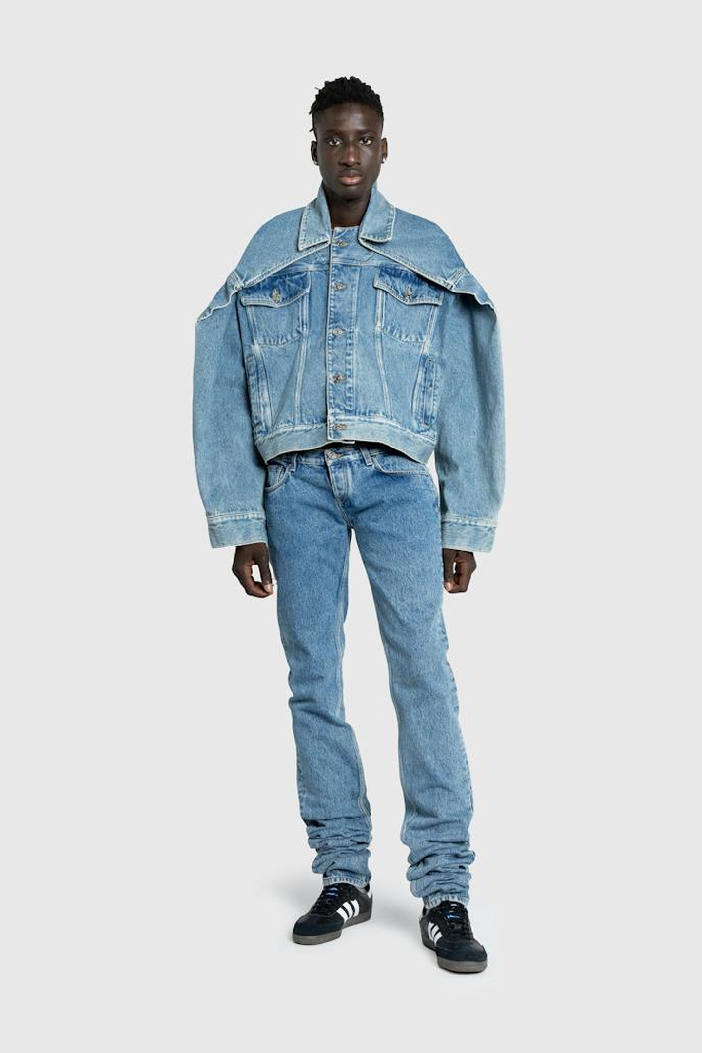 JEAN PAUL GAULTIER X SHAYNE OLIVER – SKINNY JEAN LIGHT BLUE 2