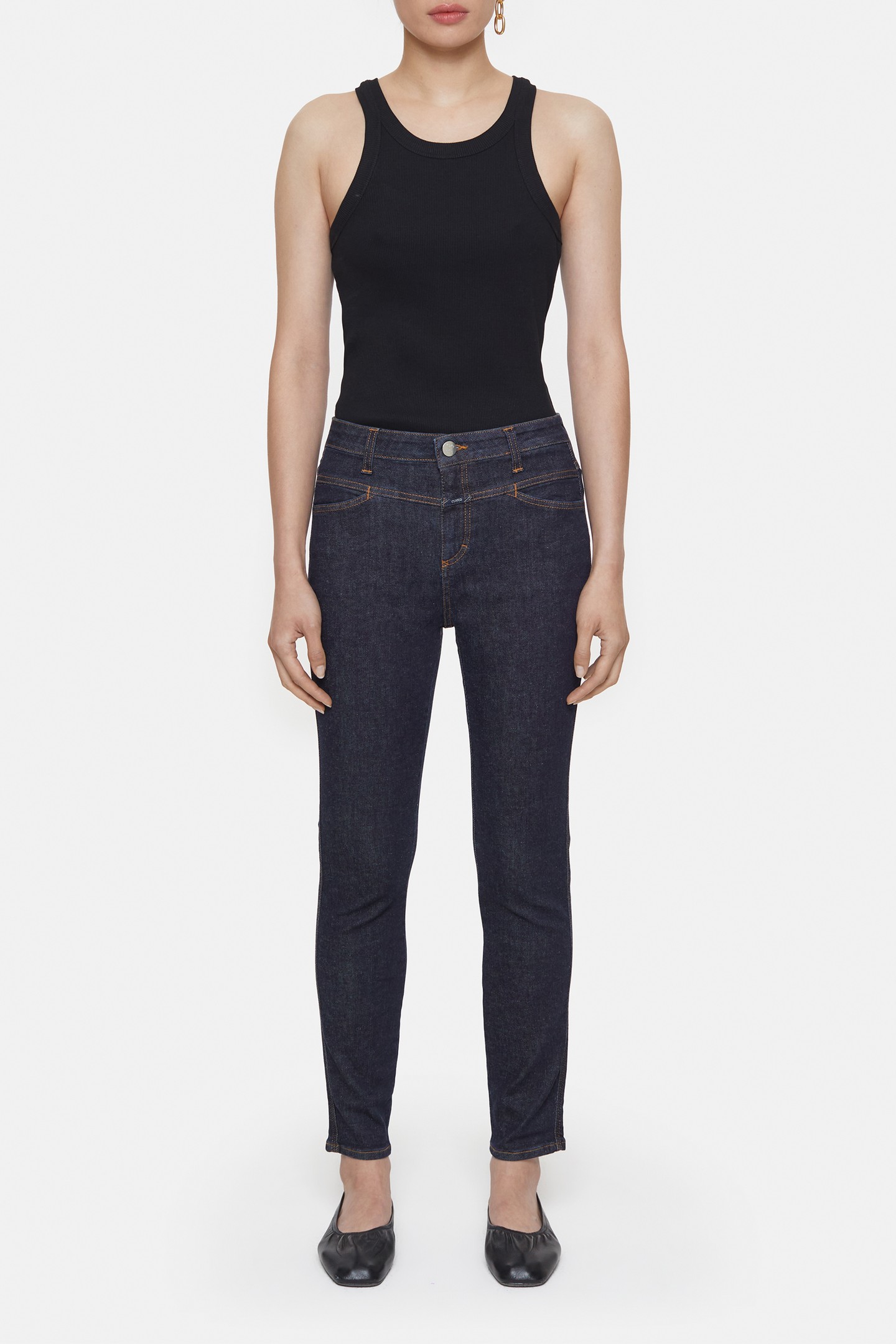 SKINNY PUSHER JEANS DARK BLUE 3