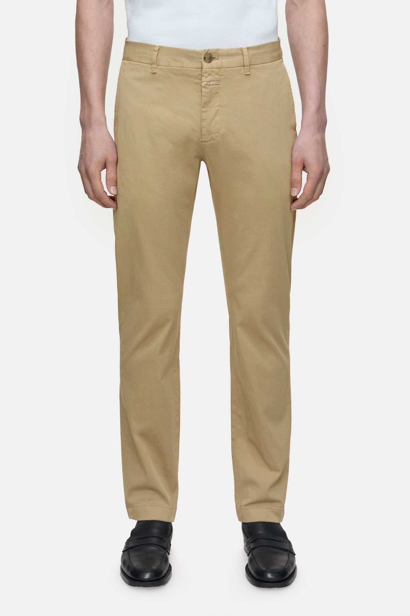 CLIFTON SLIM PANTS CHINO BEIGE 4