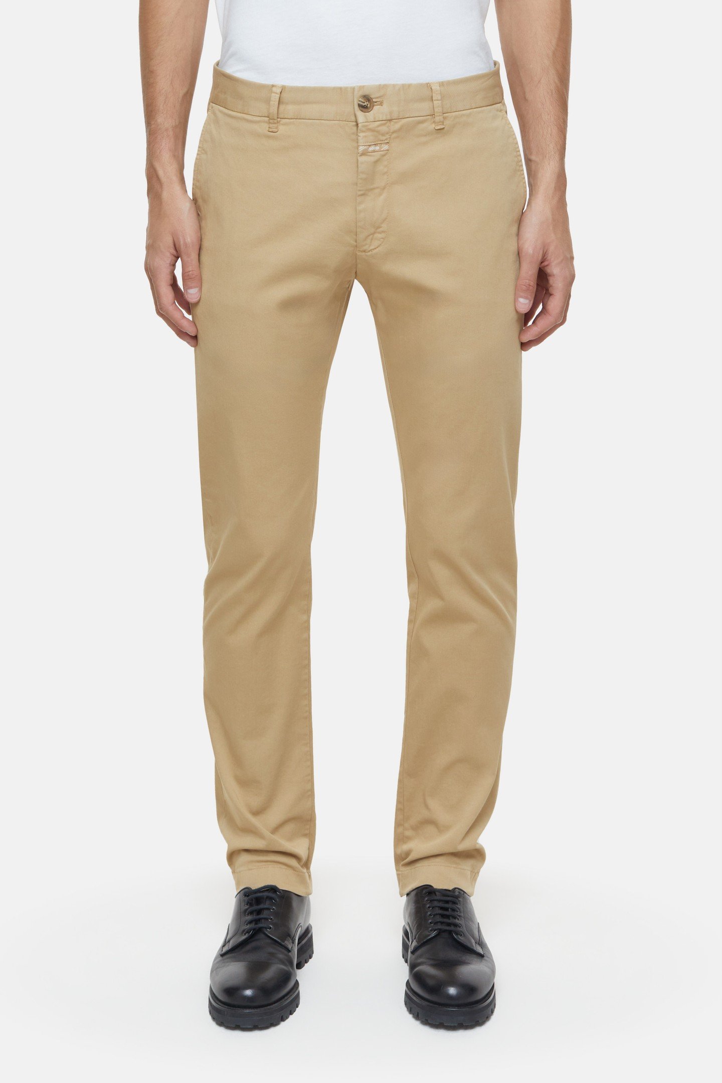 CLIFTON SLIM PANTS CHINO BEIGE 8