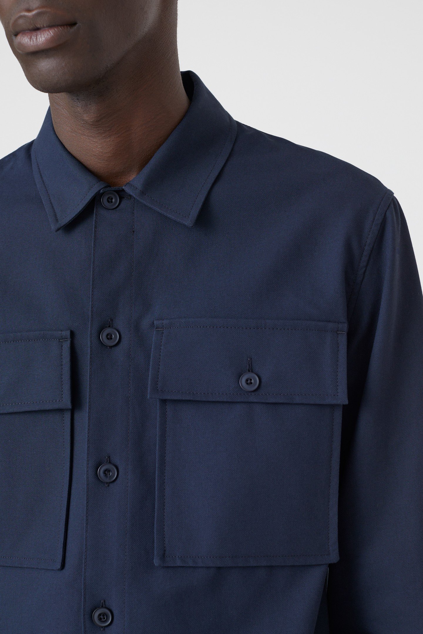 UTILITY SHIRT & BLOUSES DARK NIGHT 7