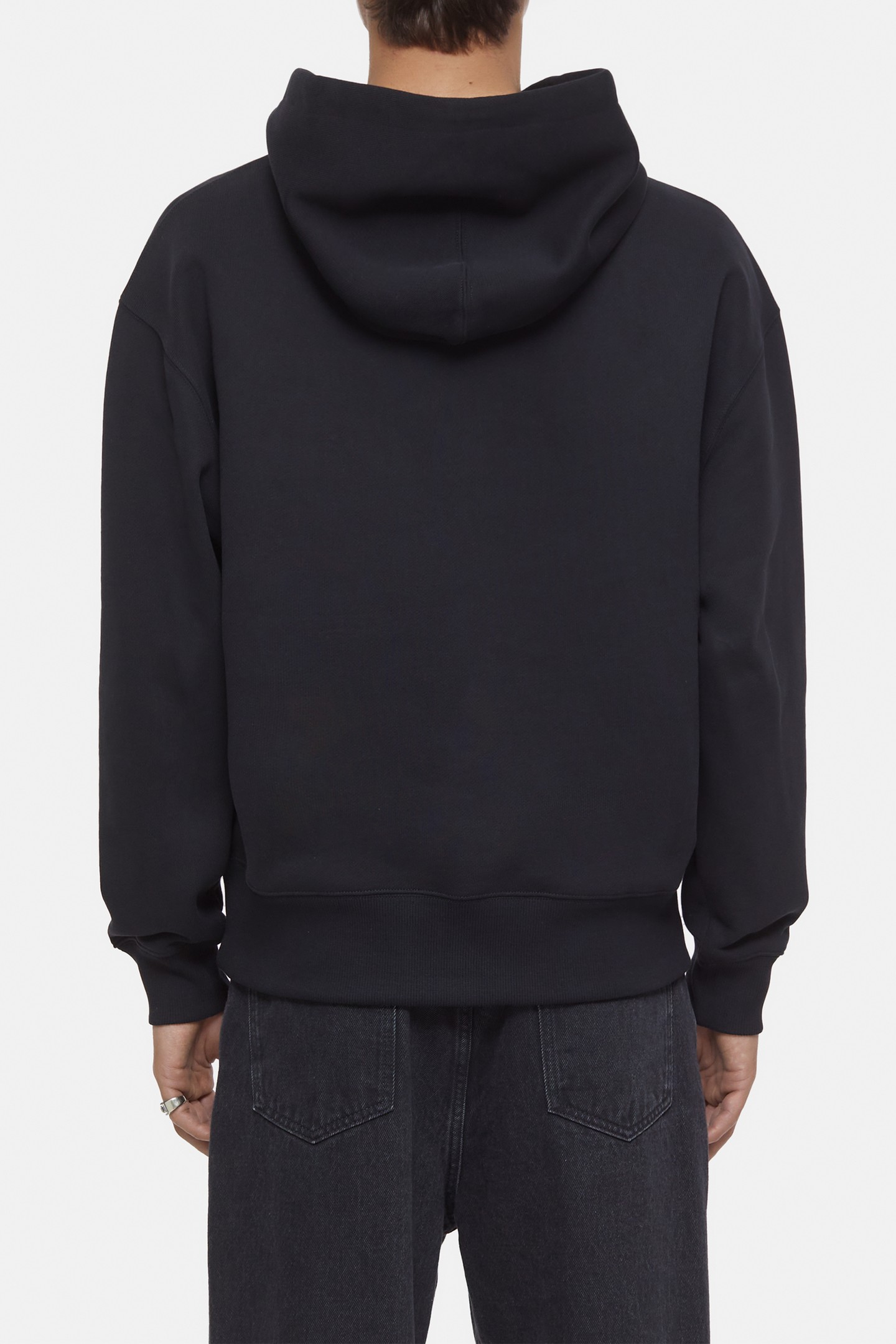 BOXY HOODIE T-SHIRTS BLACK 5