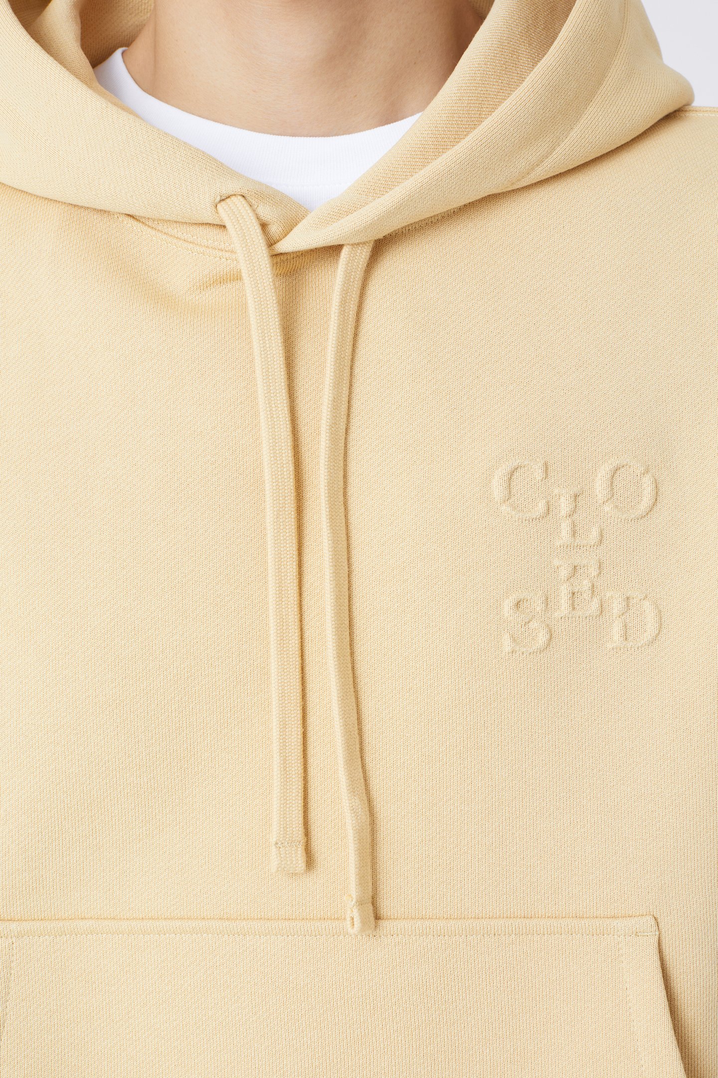 BOXY HOODIE T-SHIRTS HAY YELLOW 4