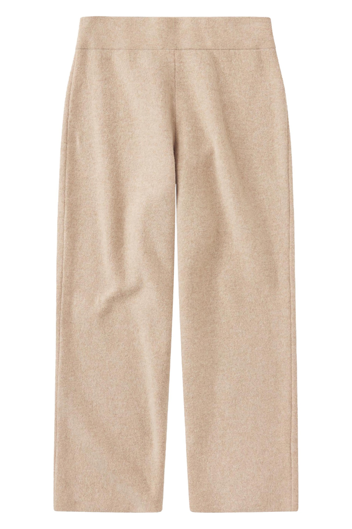 KNITTED JOGGER PANTS CHINO BEIGE 1