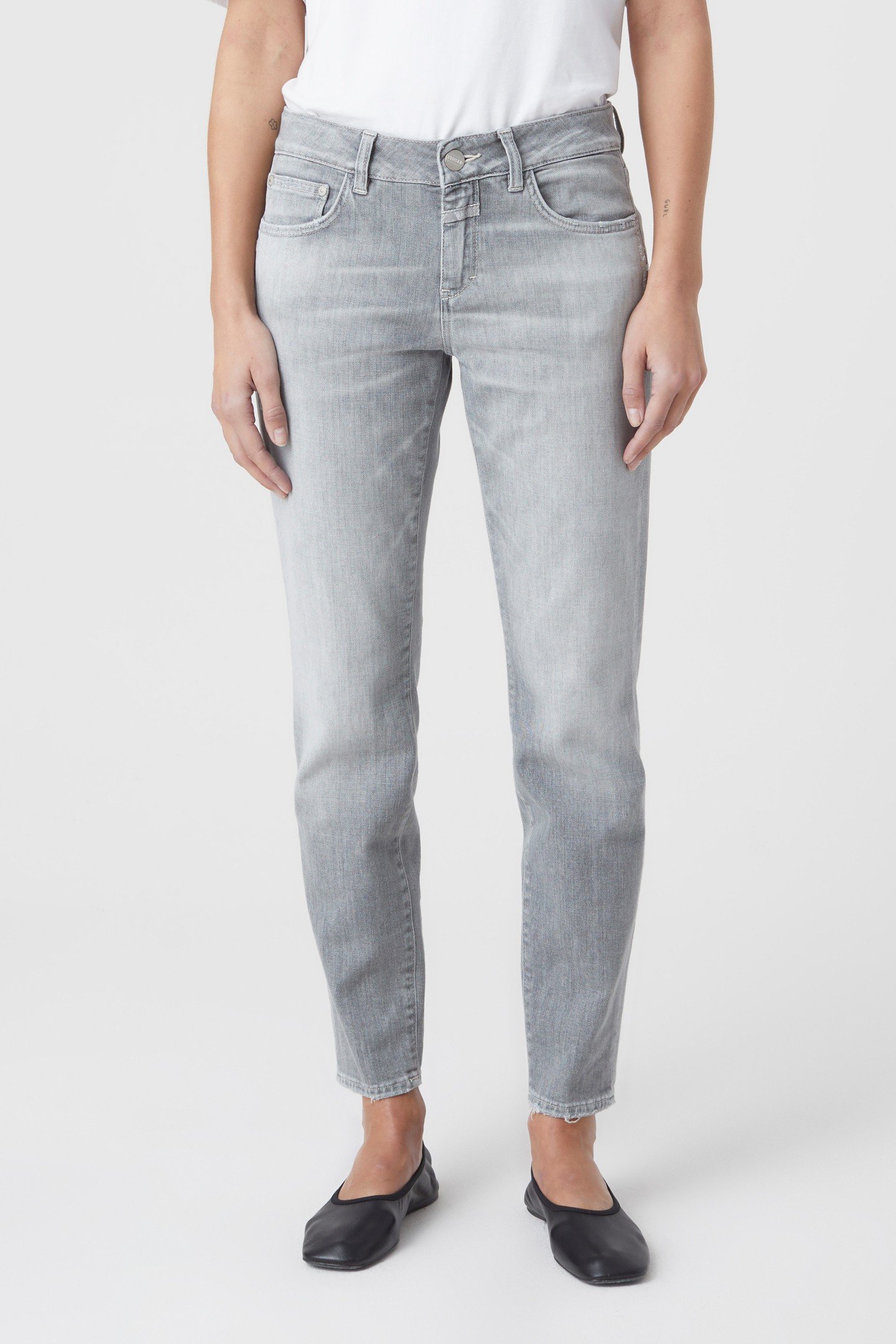 BAKER JEANS LIGHT GREY 8