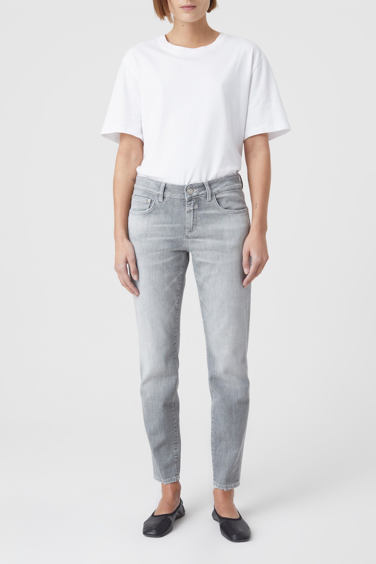 BAKER JEANS LIGHT GREY 9