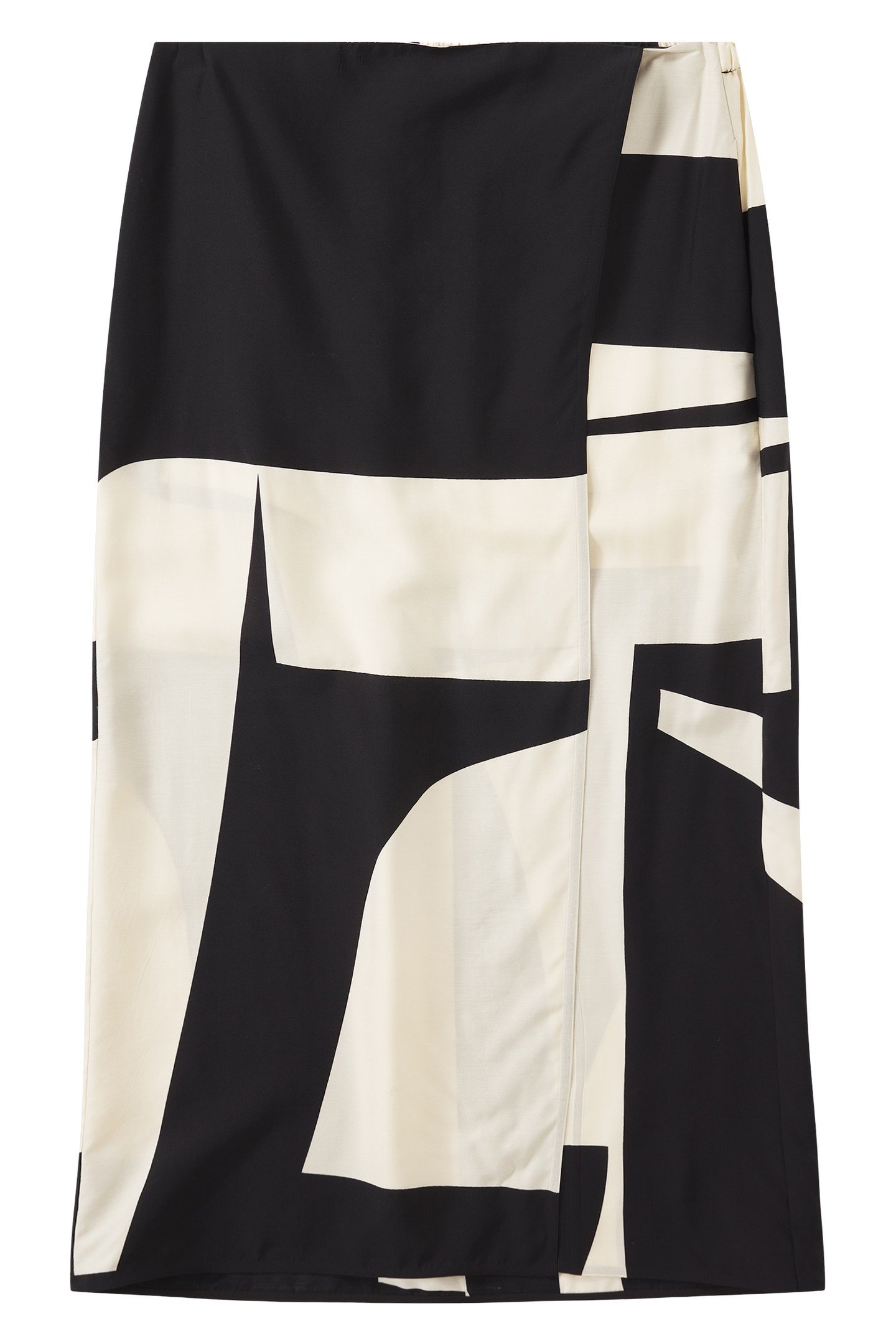 LONG SUIT SKIRT BLACK 1