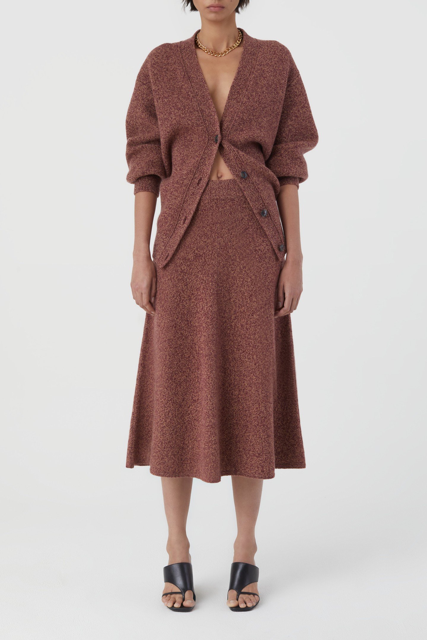 KNITTTED SKIRT A LINE SKIRTS JAM 9