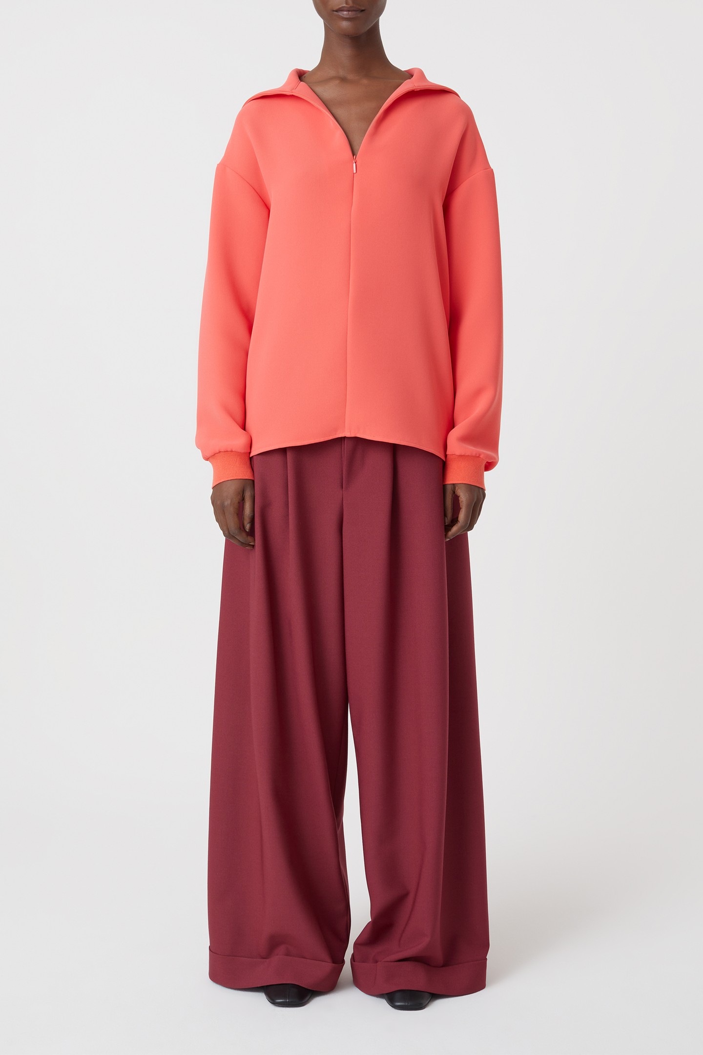 TRACK SUIT SHIRT & BLOUSES VIBRANT RED 4