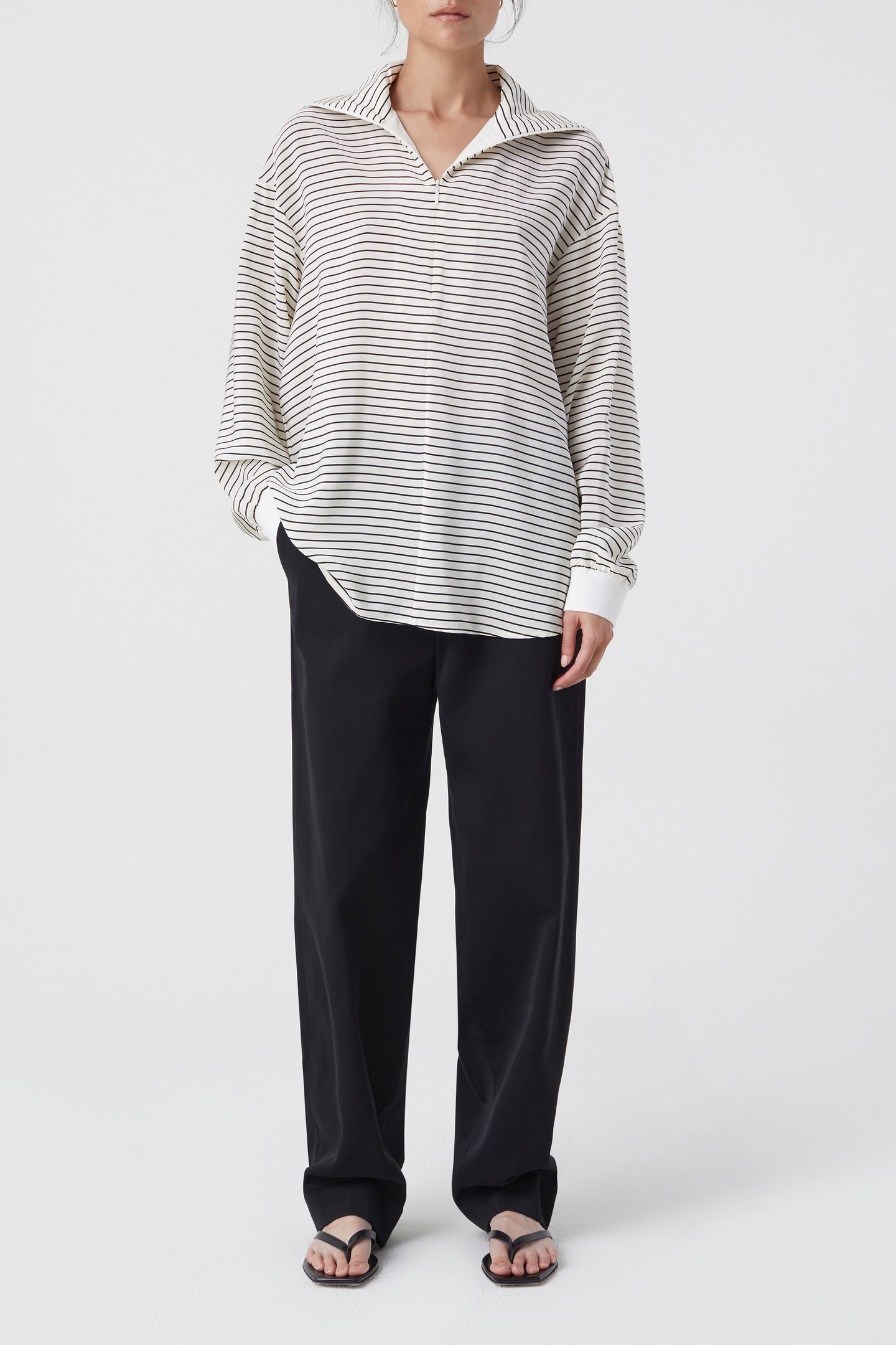 TRACK SUIT SHIRT & BLOUSES IVORY 2