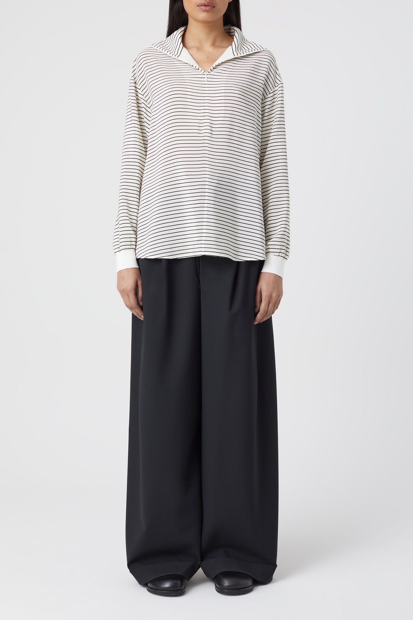 TRACK SUIT SHIRT & BLOUSES IVORY 4