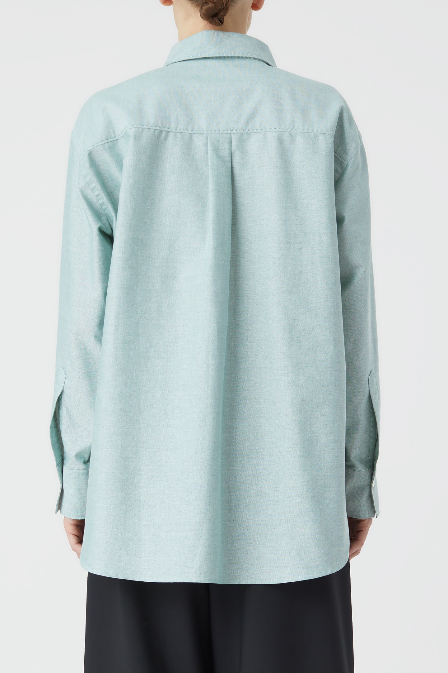 OVERSIZE SHIRT & BLOUSES NEW GREEN 5
