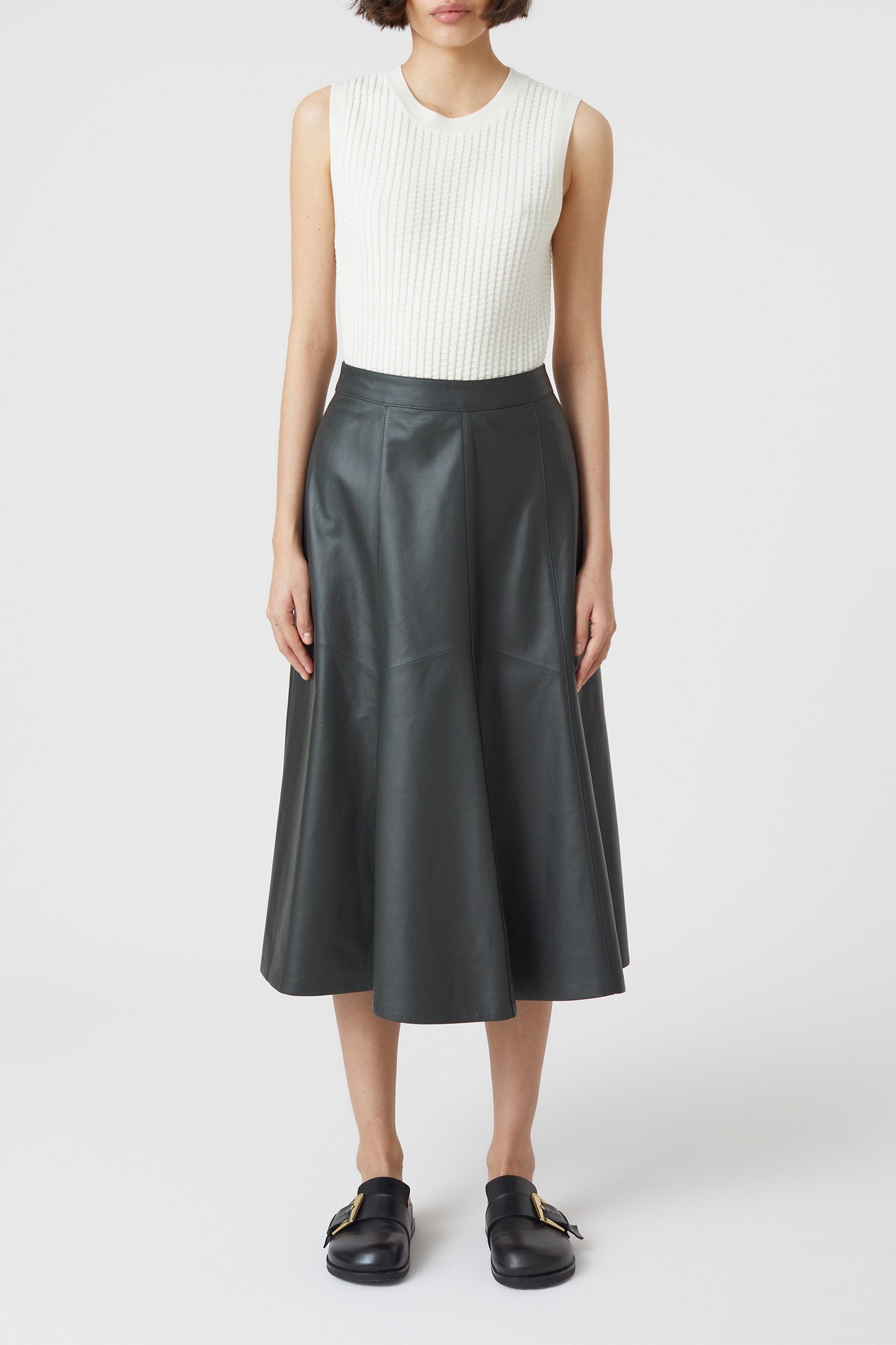 VEST CREW NECK KNITS IVORY 2