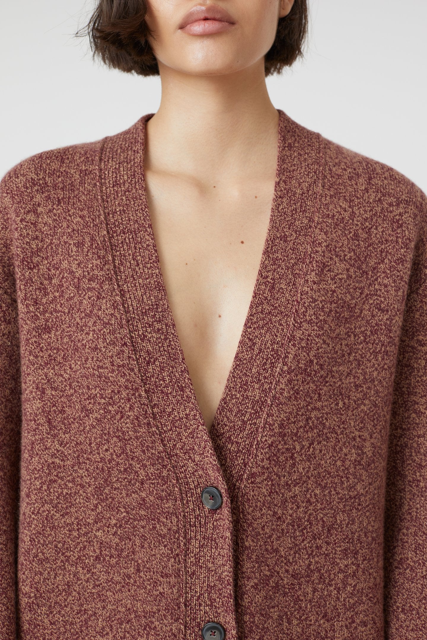 V CARDIGAN LONG SLEEVES KNITS JAM 10