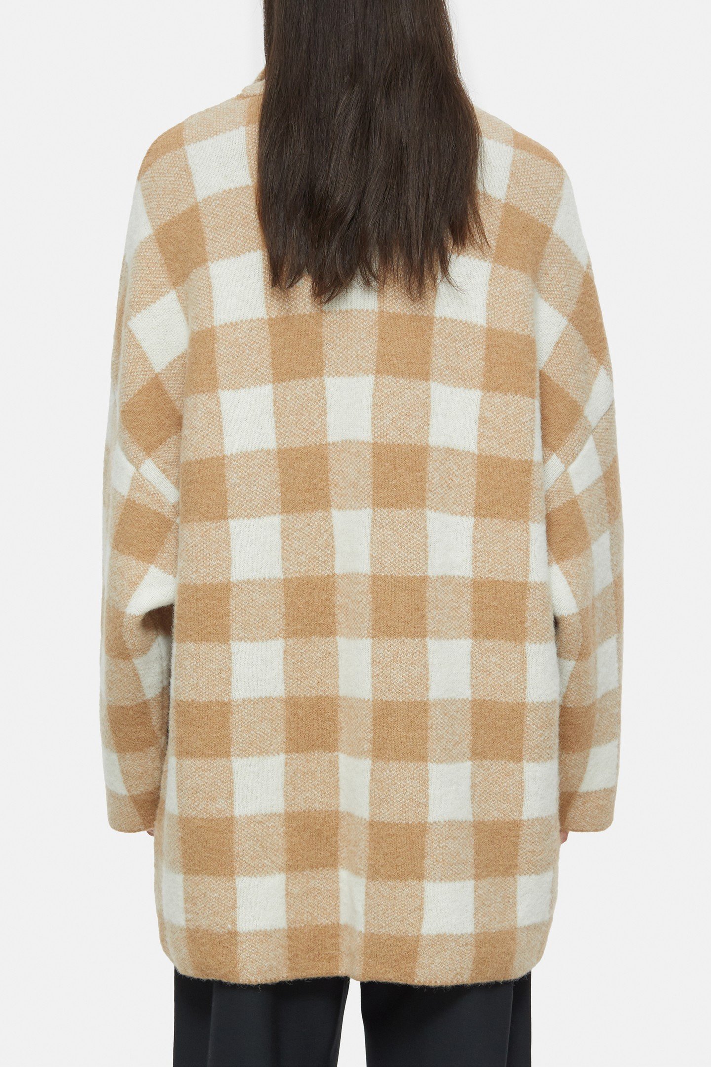 KNITTED SHACKET KNITS CHINO BEIGE 9