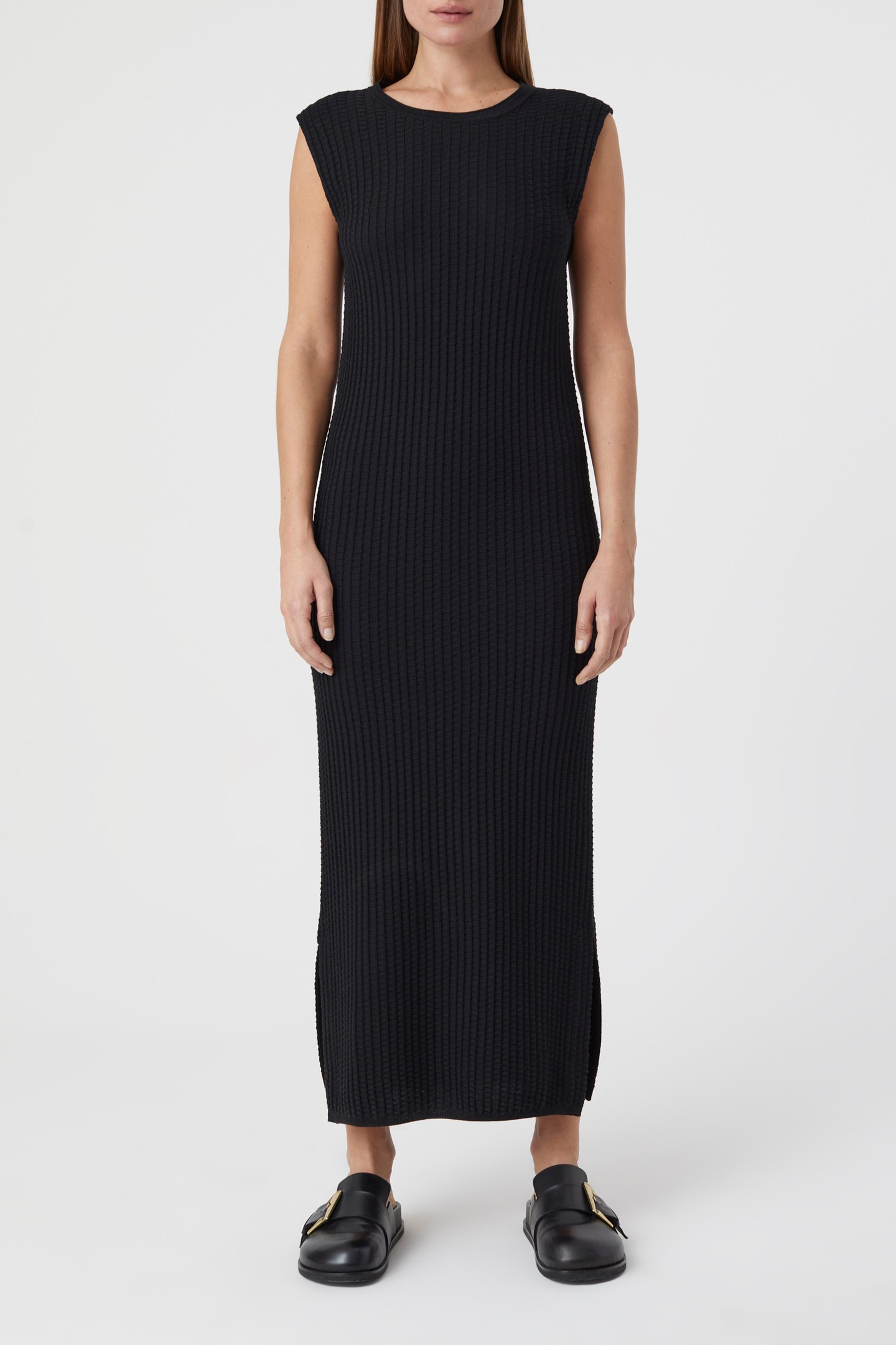 KNIT DRESS SLEEVELESS DRESSES BLACK by Closed