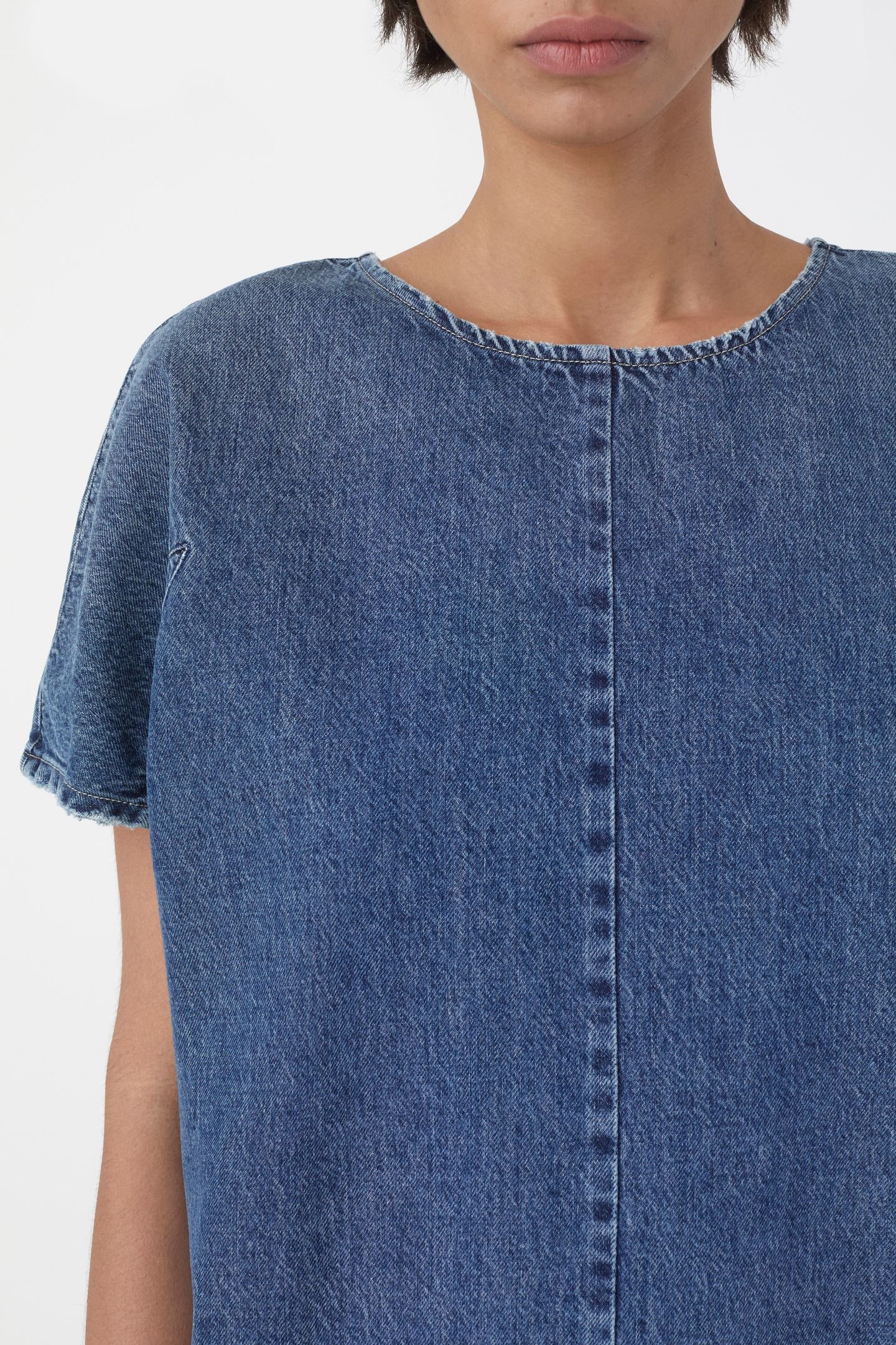 SHIFT DRESS DARK BLUE 9