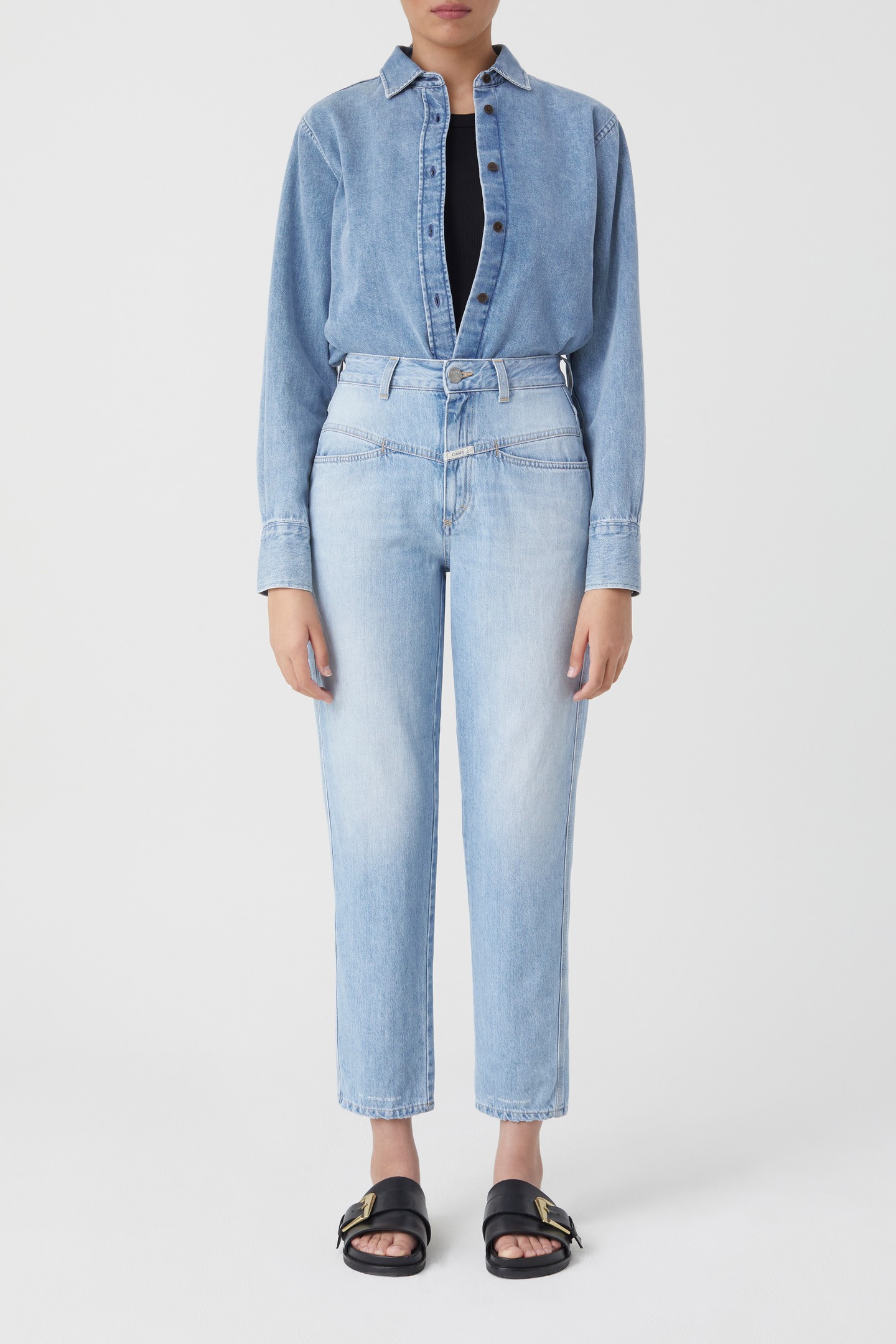 PEDAL PUSHER JEANS LIGHT BLUE 5