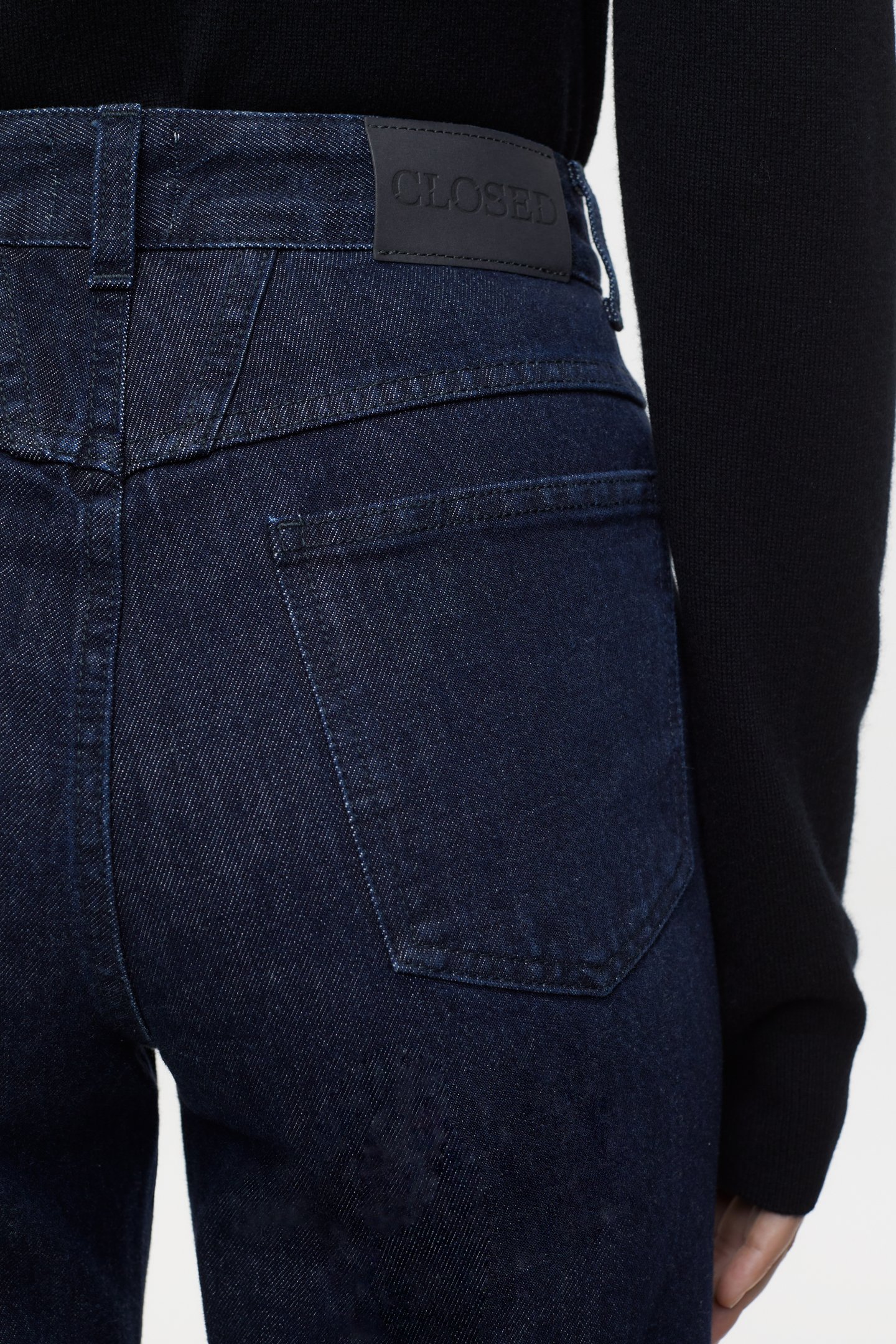 PEDAL PUSHER JEANS DARK BLUE 8