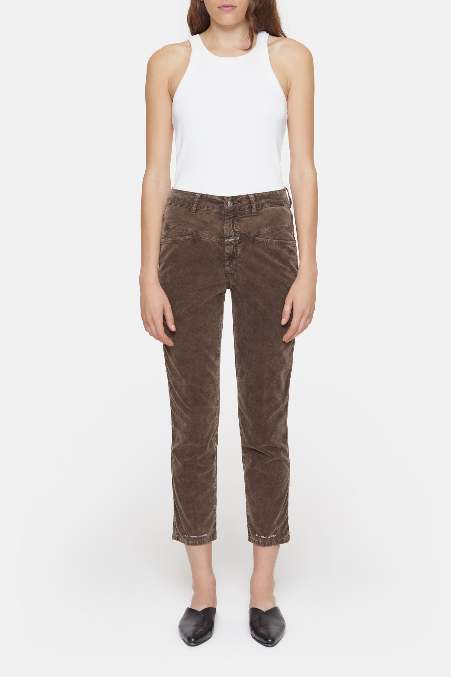 PEDAL PUSHER PANTS MOCHA 5