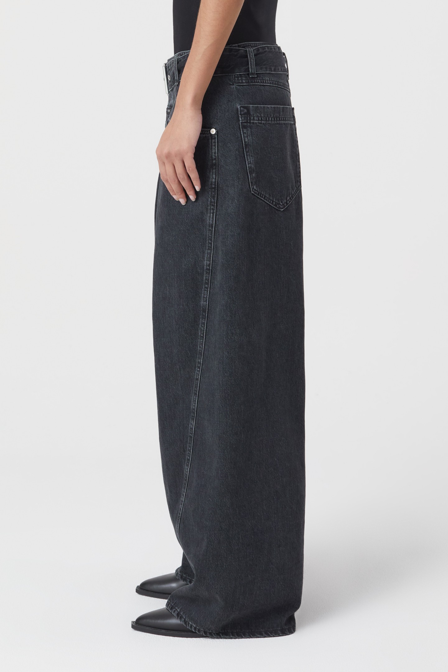 BAGGY-X JEANS DARK GREY 3