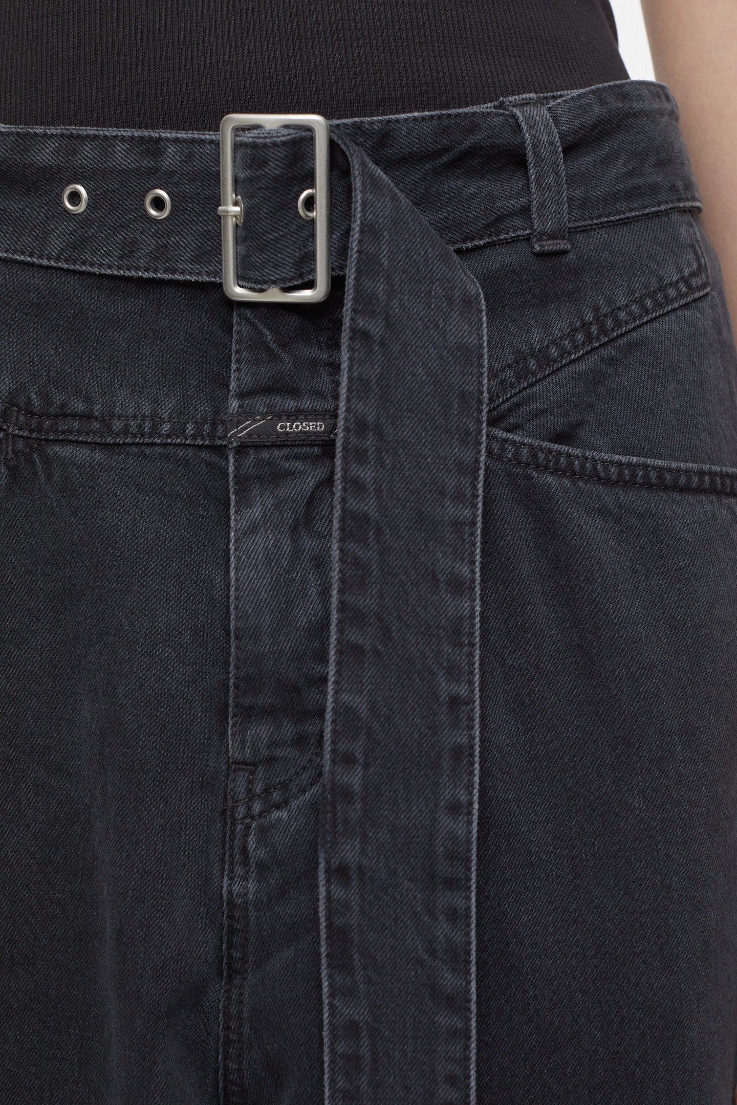 BAGGY-X JEANS DARK GREY 4