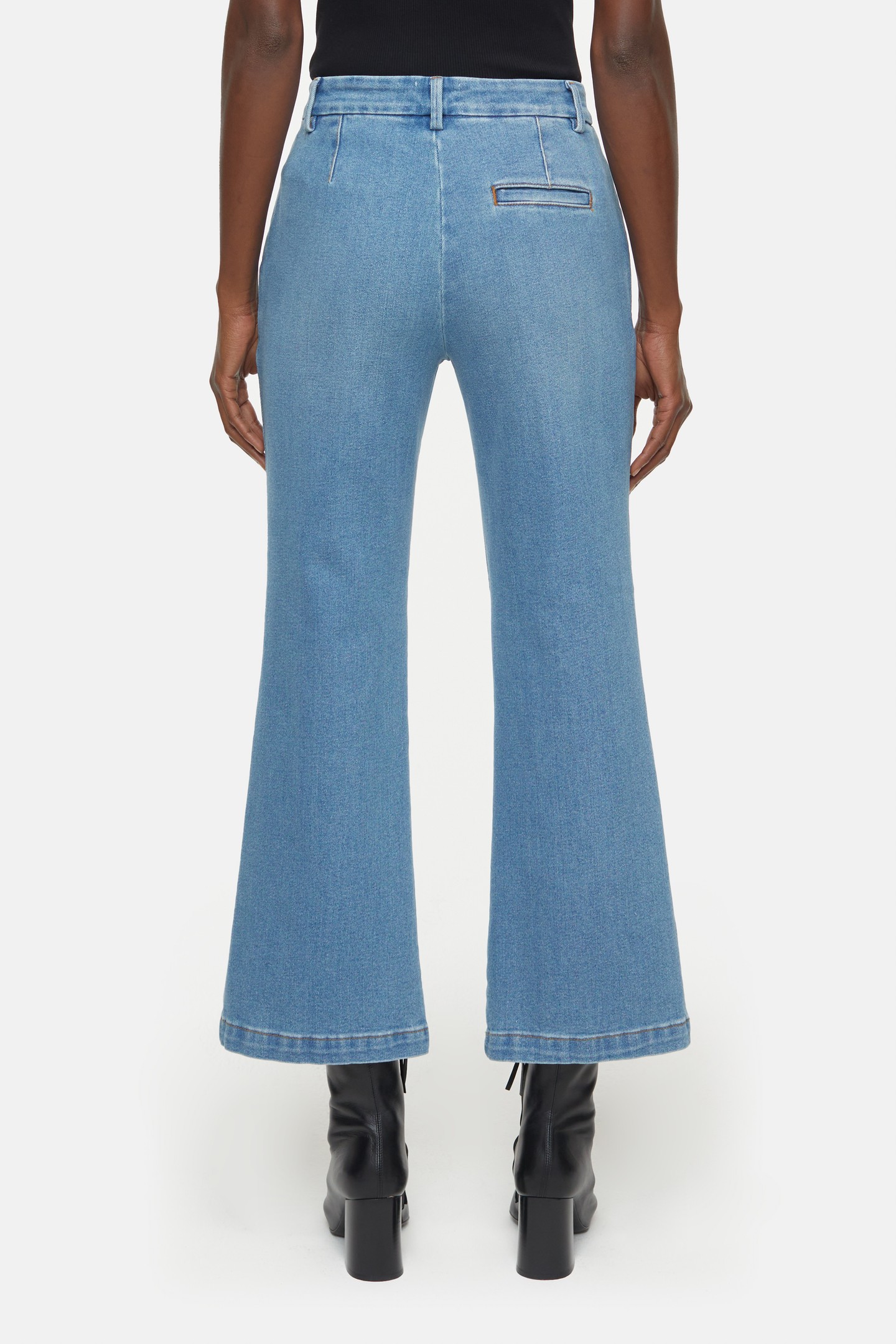 WHARTON JEANS MID BLUE 4