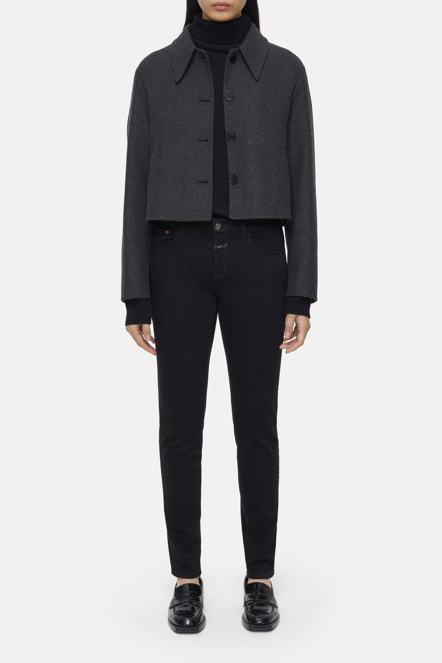 BAKER LONG JEANS DARK GREY 5