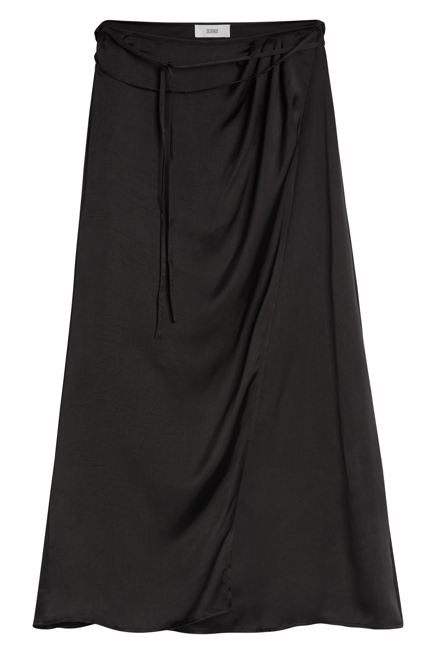 WRAP SKIRT BLACK 1