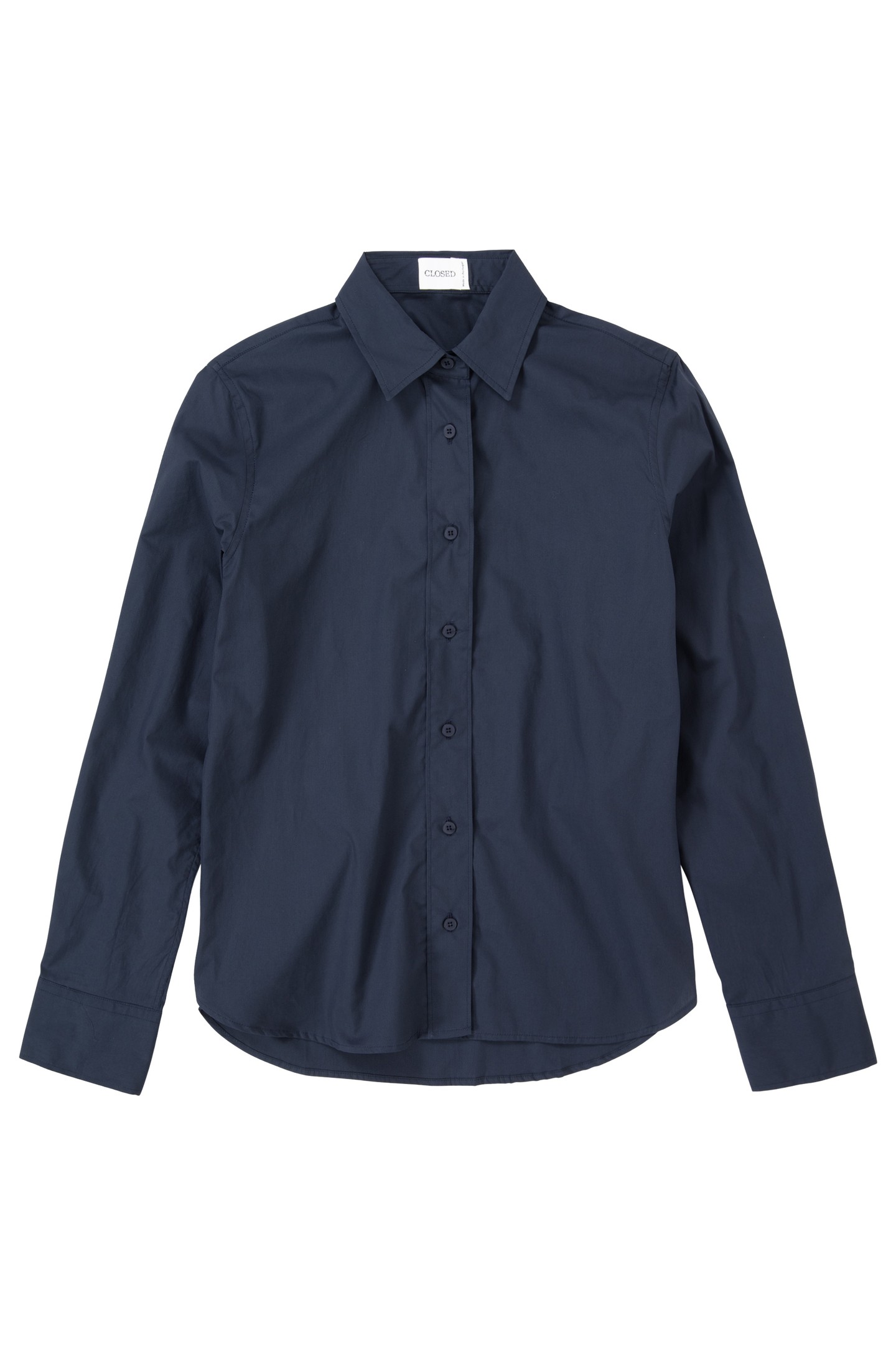 STRAIGHT FITTED SHIRT & BLOUSES DARK NIGHT 1