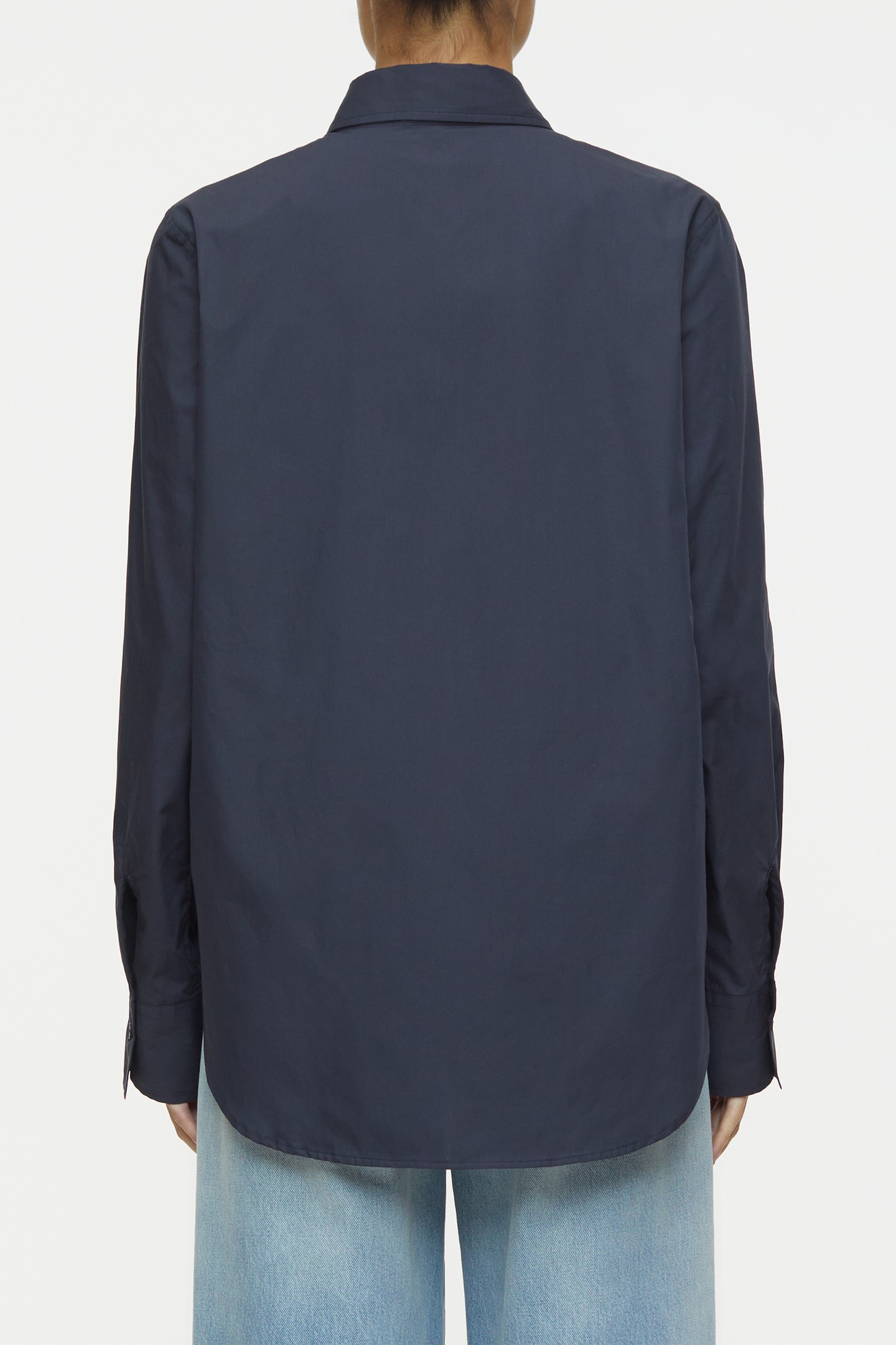 STRAIGHT FITTED SHIRT & BLOUSES DARK NIGHT 5