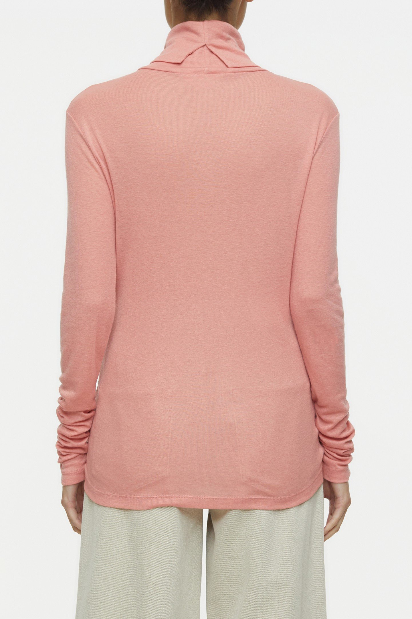 TURTLE NECK LONGSLEEVE T-SHIRTS ROSE DUST 2