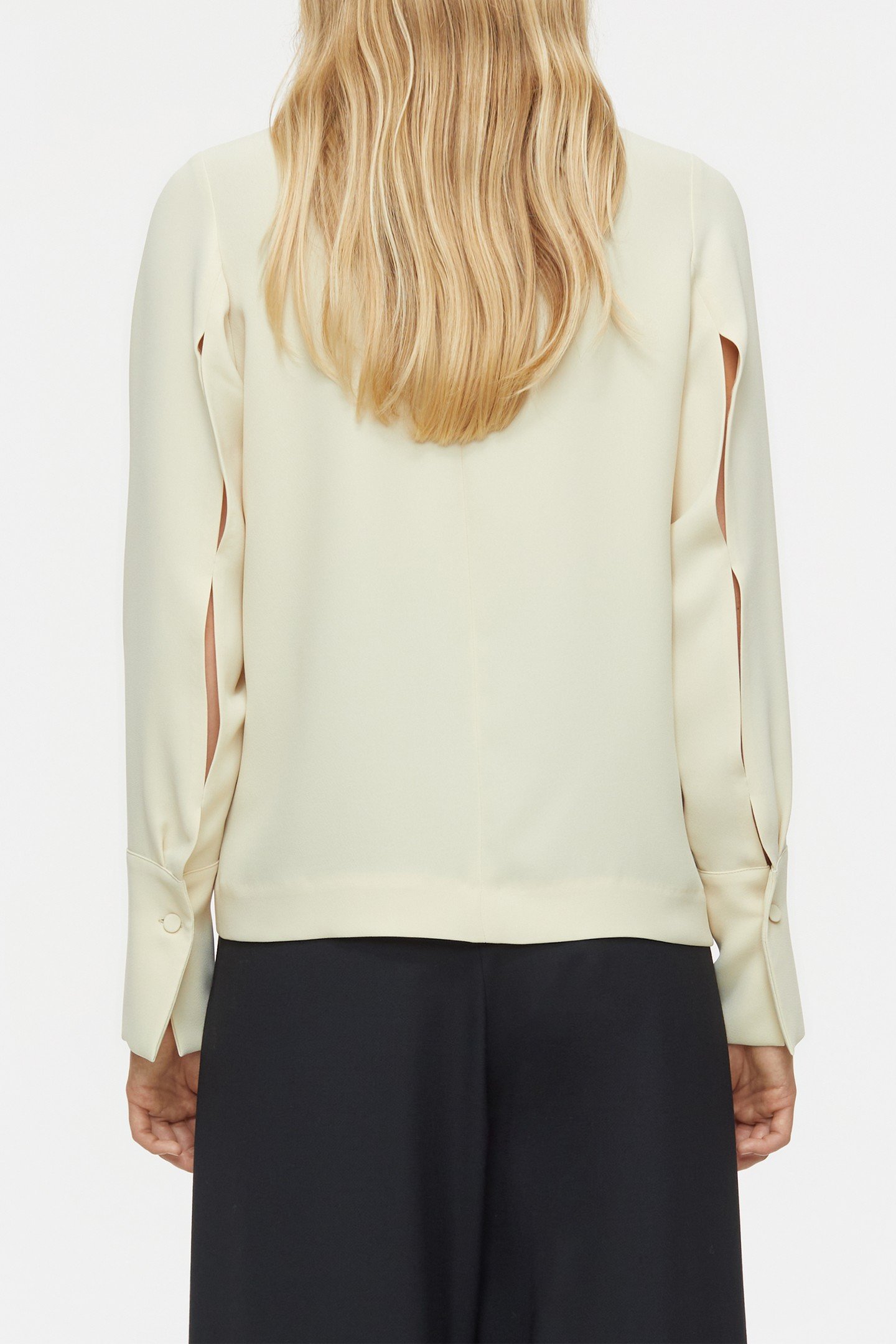 SLIT BLOUSE SHIRT SHELL 10