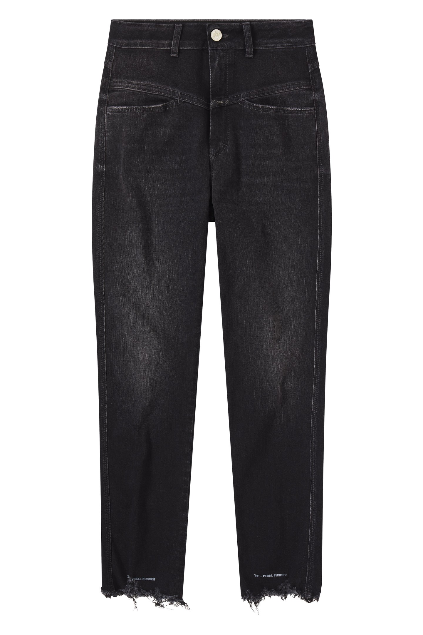 PEDAL PUSHER JEANS DARK GREY 3