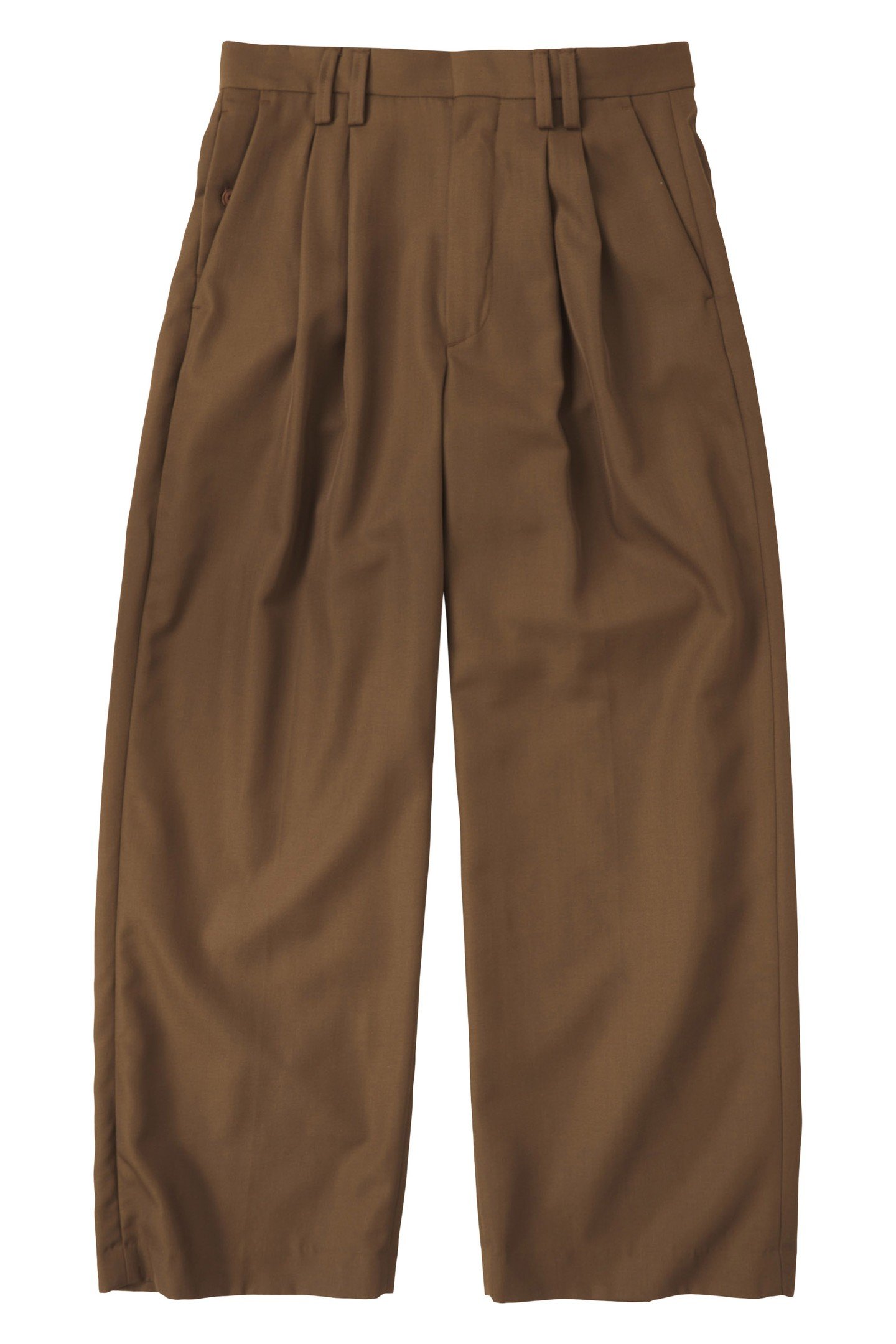 HOBART WIDE PANTS TEAK WOOD 1