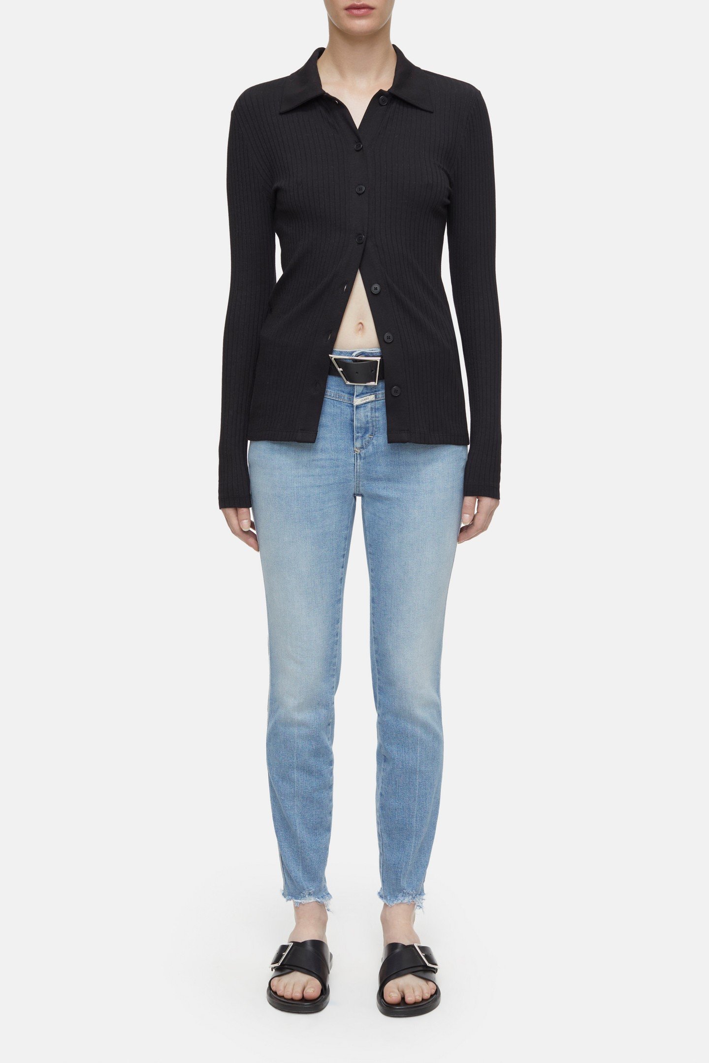 SKINNY PUSHER JEANS LIGHT BLUE 1